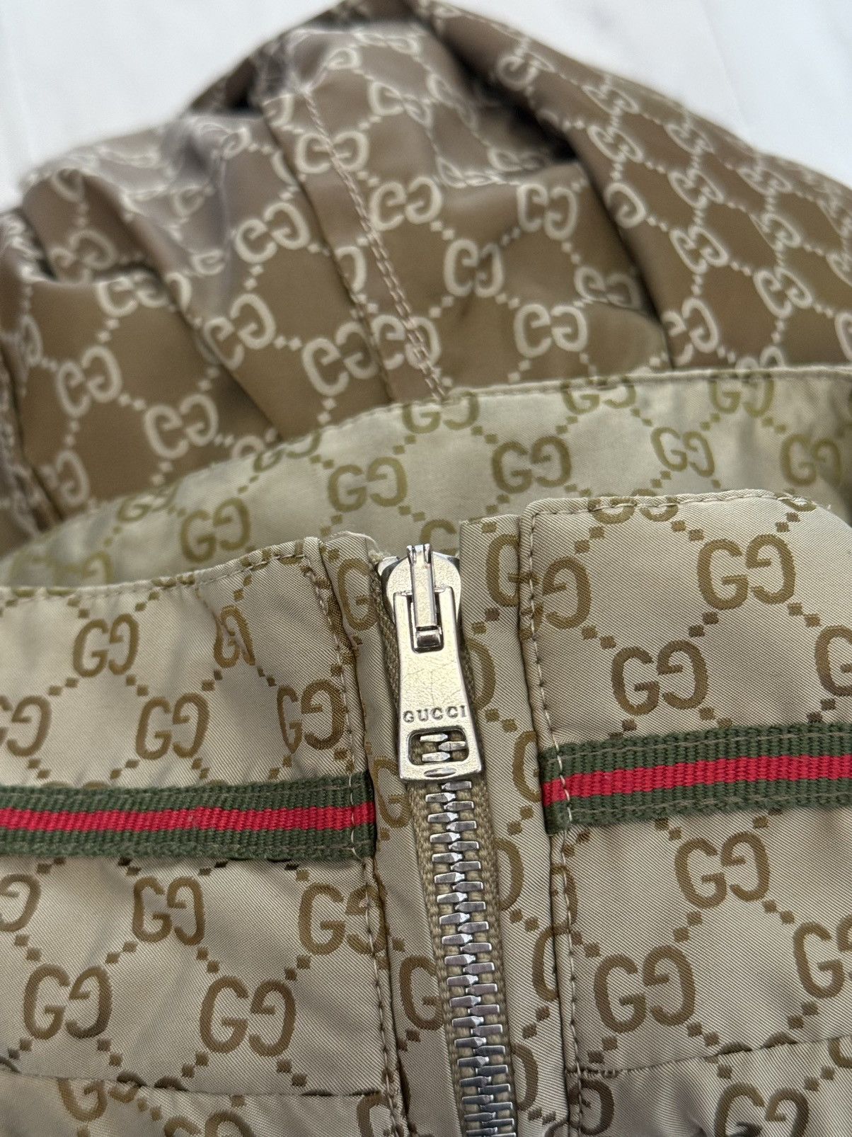 Gucci A/W 2009 Gucci Monogram Jacket Frida Giannini Era Size US S / EU 44-46 / 1 - 13 Thumbnail