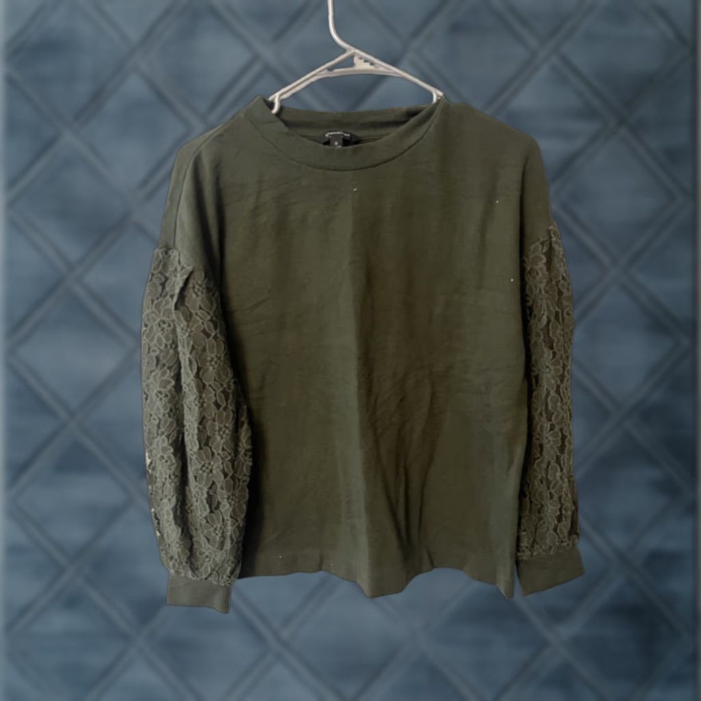 Banana Republic Banana Republic Sweater Womens Green Size Small Long Sleeve Crew Business Size S / US 4 / IT 40 - 1 Thumbnail