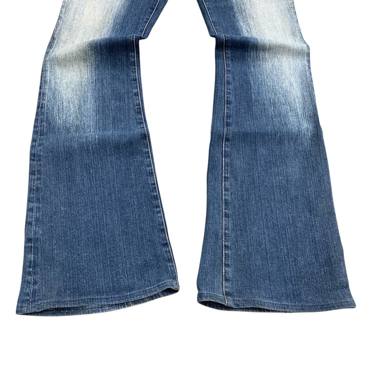 If Six Was Nine × Japanese Brand × Le Grande Bleu (L.G.B.) LGB Style💥Oo-La-La Sasson Bootcut Flared Nice Faded Jeans Size US 29 - 2 Thumbnail