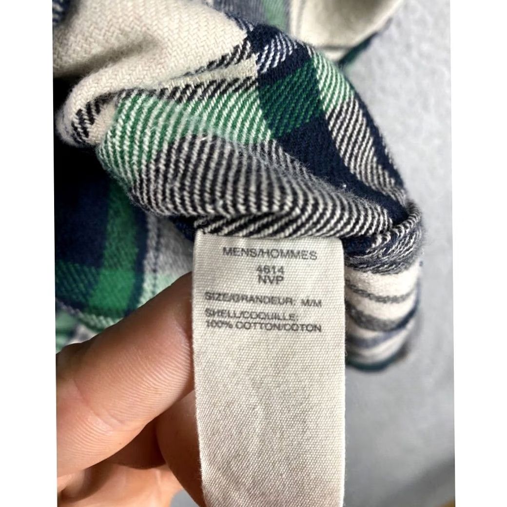 Vintage Woolrich Flannel Shirt Mens Medium Green Plaid Pockets Button Down Casual Shirt Size US M / EU 48-50 / 2 - 5 Thumbnail