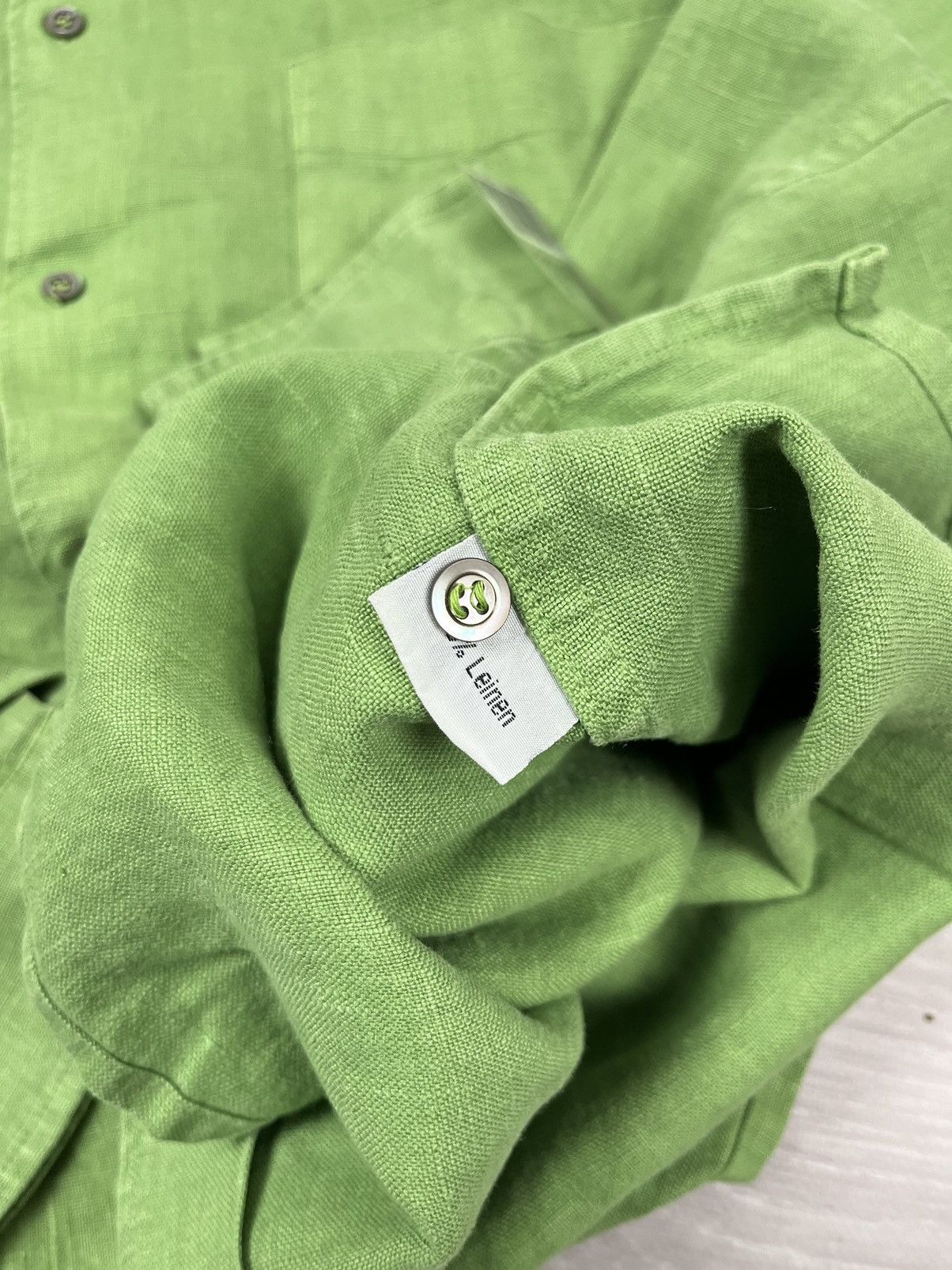 Other New Oska Linen Button Up Green Shirt Size US L / EU 52-54 / 3 - 11 Thumbnail