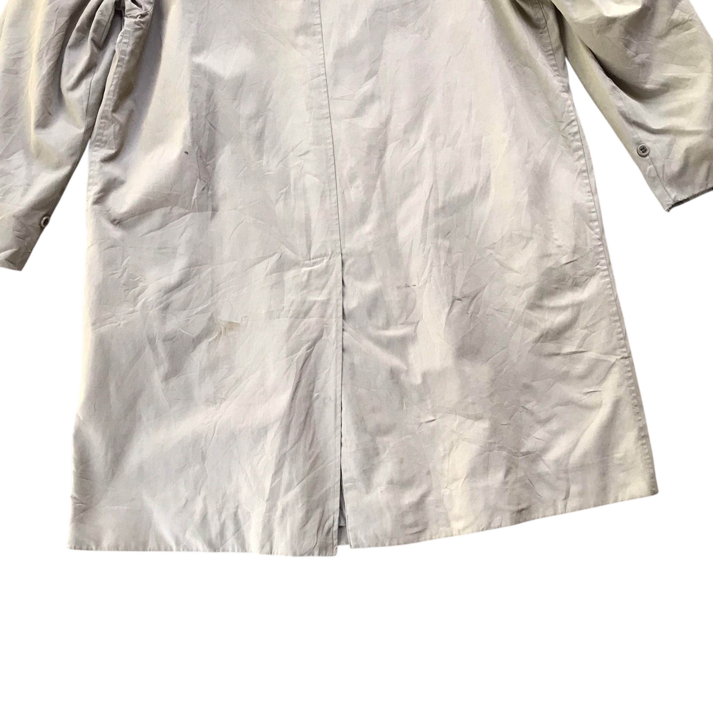 Burberry Vintage 80s Burberry Nova Check Trench Coat Made In England Size US M / EU 48-50 / 2 - 18 Thumbnail
