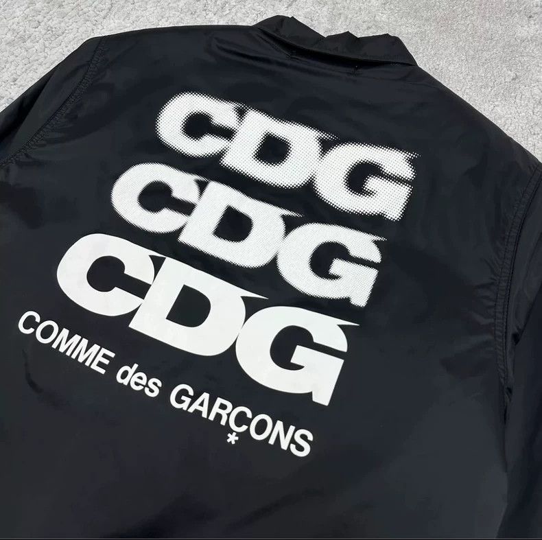 Comme des Garcons Comme Des Garcons Phantom LOGO Fleece Coach Jacket Size US S / EU 44-46 / 1 - 4 Thumbnail