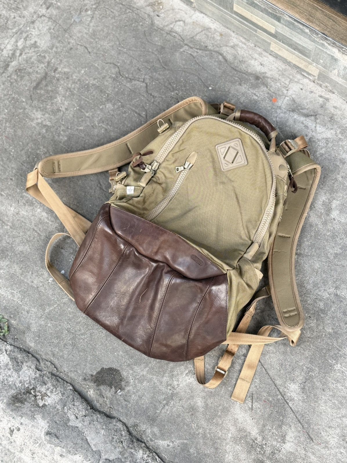 Visvim Visvim cordura olive 20L balistic backpack | Grailed