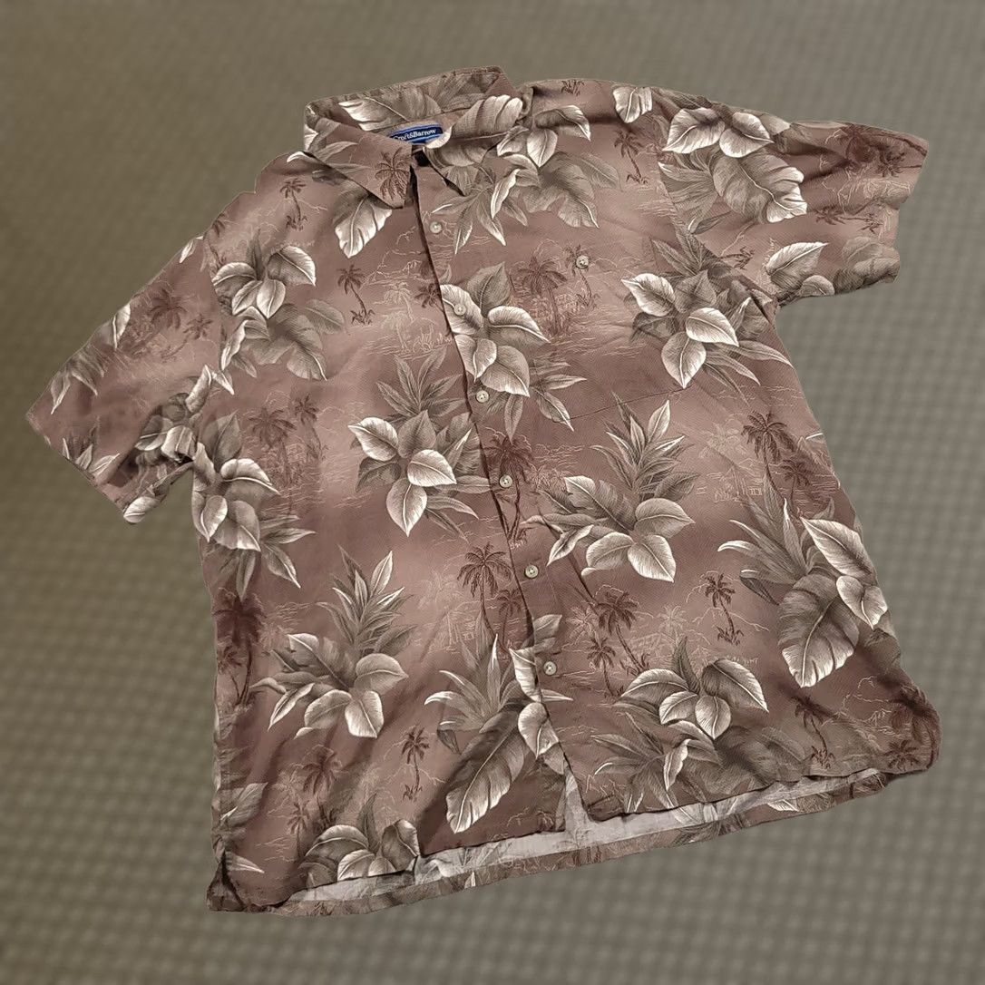 Croft & Barrow Croft & Barrow Shirt Adult XL Button Up Floral Brown Tropical Hawaiian Mens Size US XL / EU 56 / 4 - 1 Thumbnail