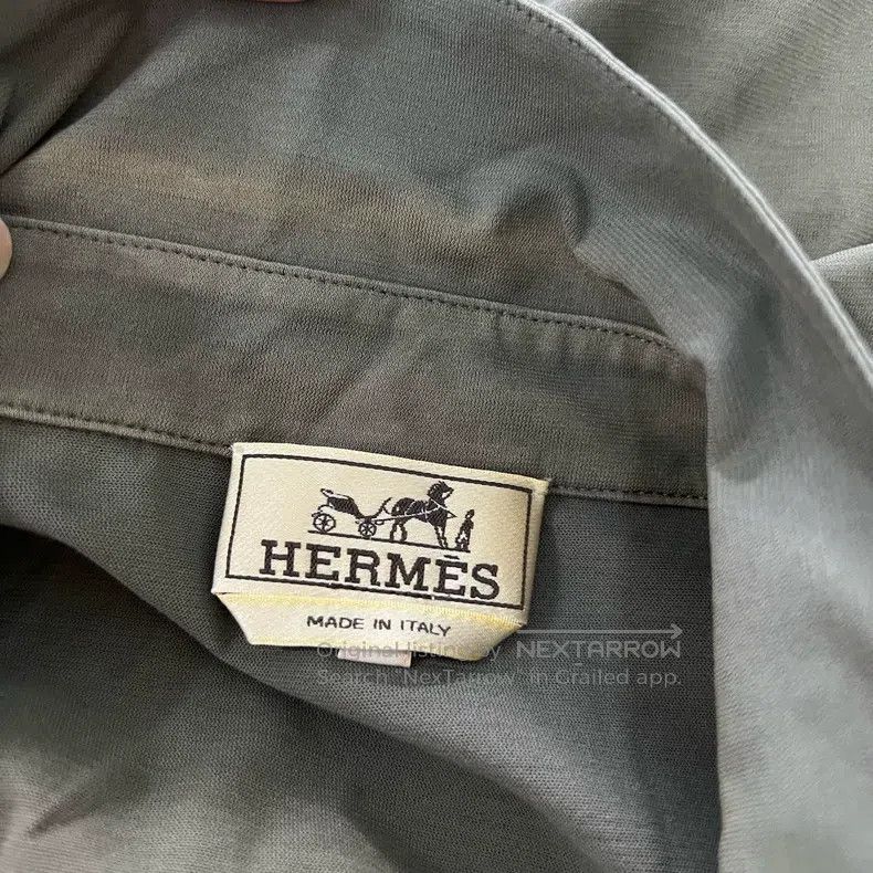 Hermes Hermes Green Pocket Polo Short Sleeve Size US XL / EU 56 / 4 - 3 Thumbnail