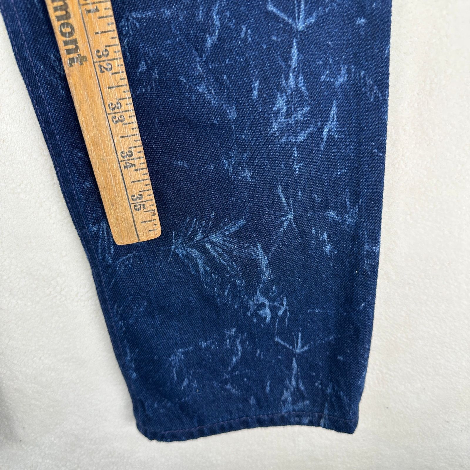 Levi's LEVI'S WELLTHREAD WOMEN'S 27X31 70S HIGH STRAIGHT JEANS DARK Size 27" / US 4 / IT 40 - 5 Thumbnail