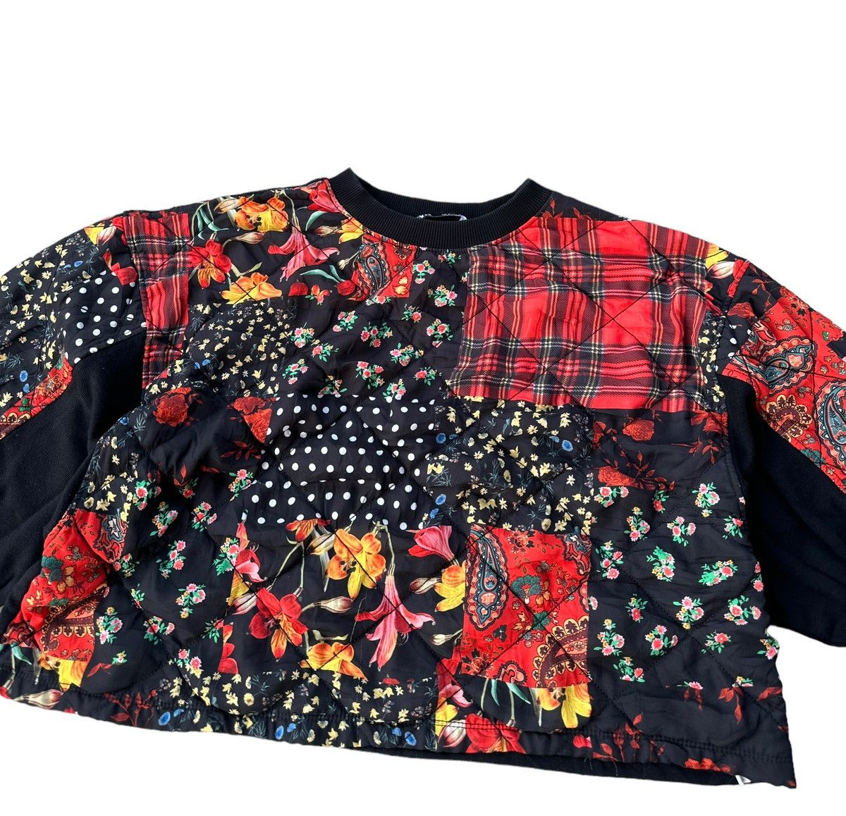 Zara Zara sashiko boro cropped sweatshirts Size M / US 6-8 / IT 42-44 - 4 Thumbnail