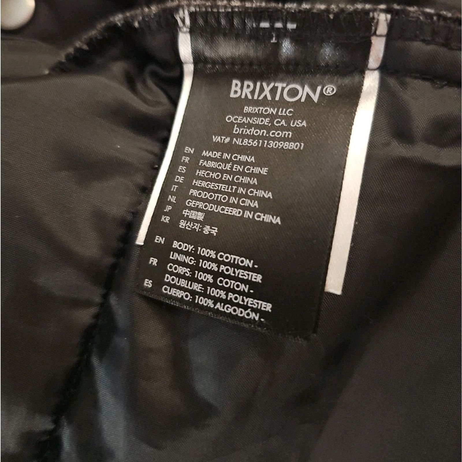 Brixton Brixton Cass Puffer Chore Field Corduroy Collar Preppy Size US XL / EU 56 / 4 - 6 Thumbnail