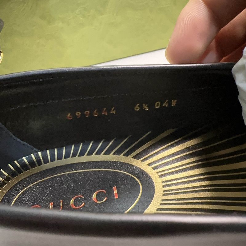 Gucci Gucci Black Slip-On Casual Shoes for Men - Size US 8.5 / EU 41-42 - 5 Thumbnail