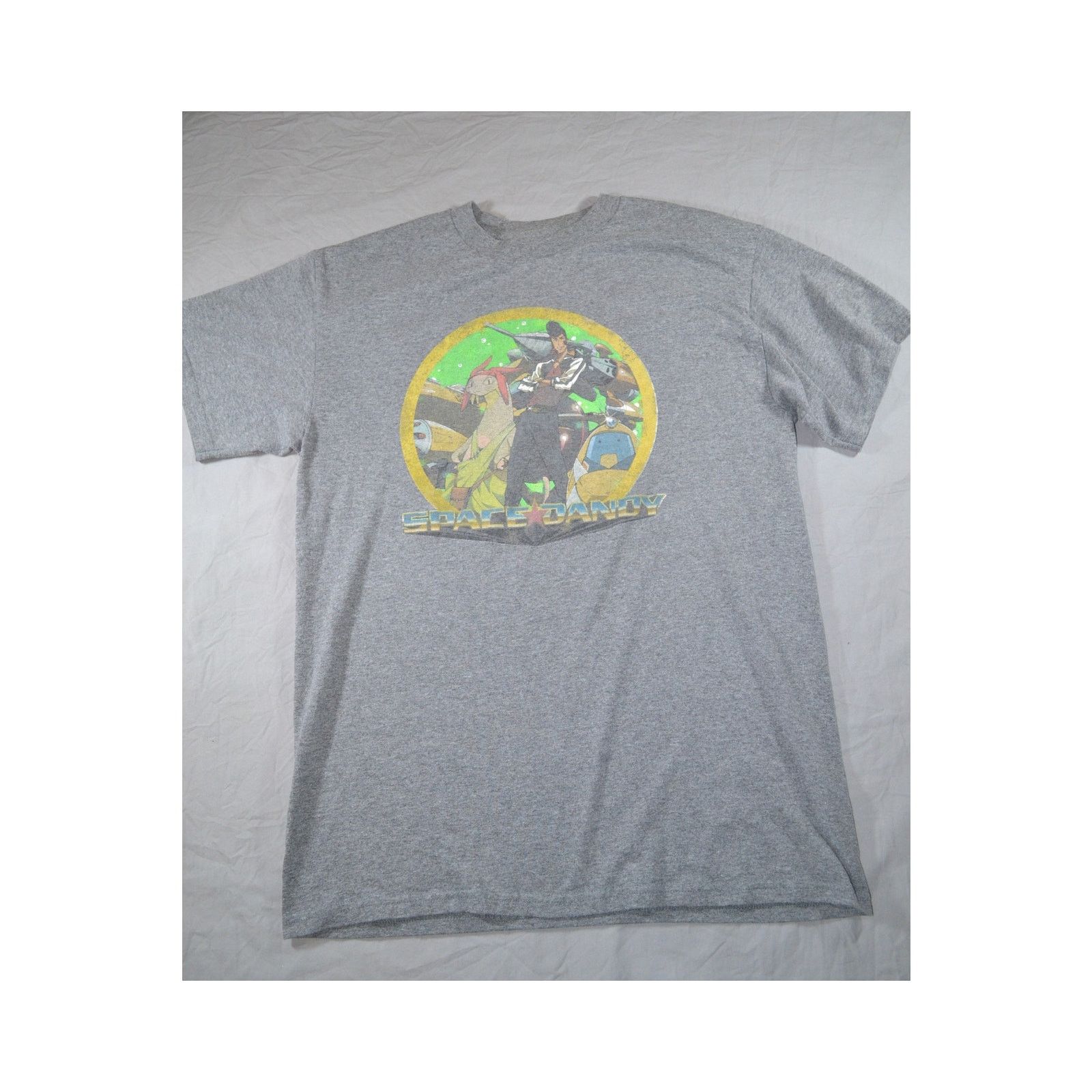 Other Loot Crate Space Dandy Anime Graphic T Grey Size M Size US M / EU 48-50 / 2 - 1 Thumbnail