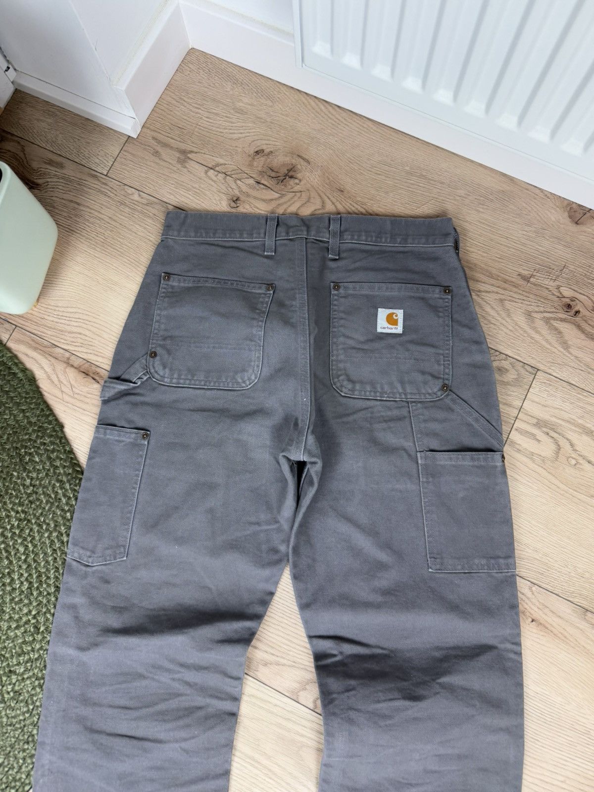 Carhartt Vintage Grey Carhartt Double Knee Jeans Size US 30 / EU 46 - 8 Thumbnail
