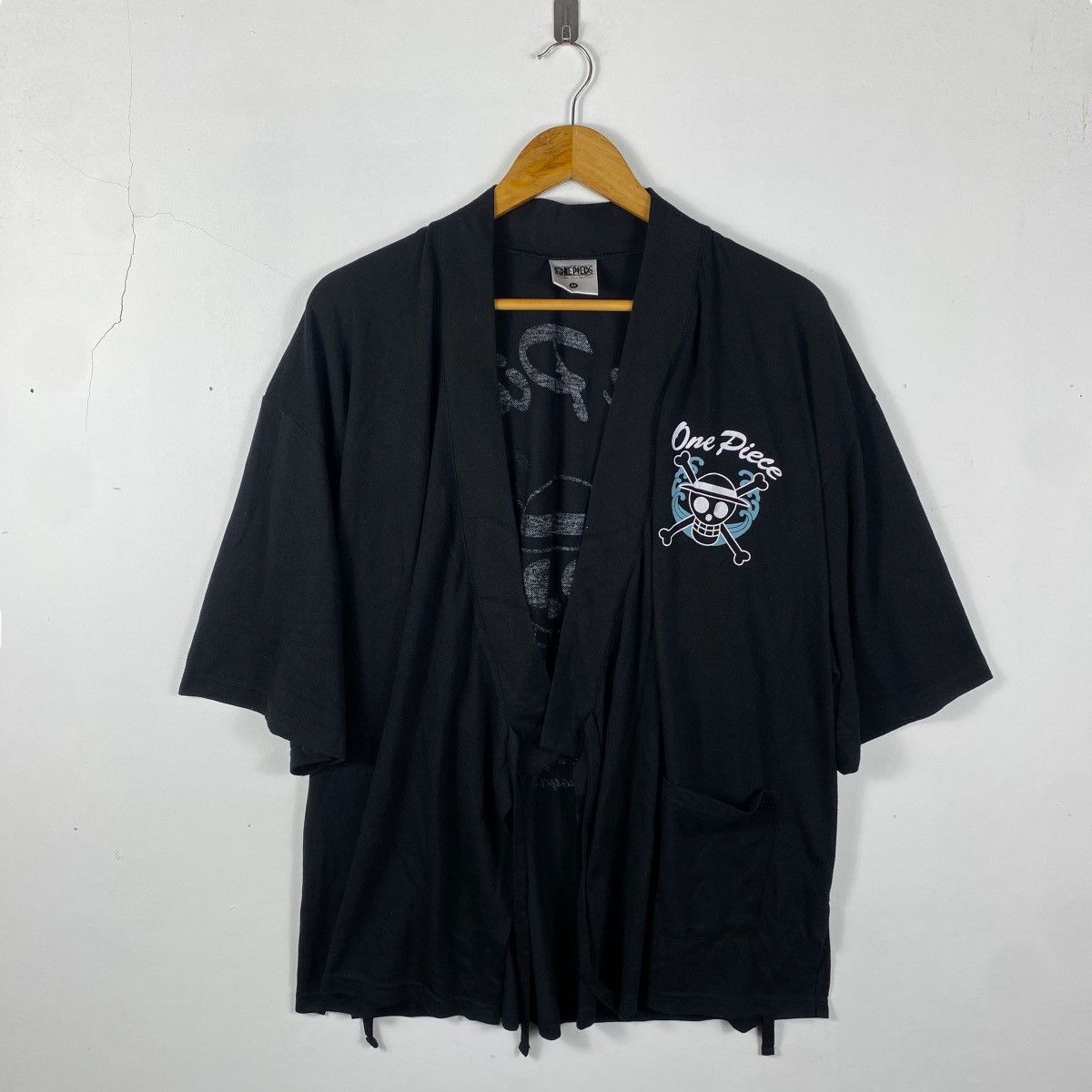 Anime Vintage 00's ONE PIECE Logo Graphic Kimono Medium Size Size US M / EU 48-50 / 2 - 4 Thumbnail
