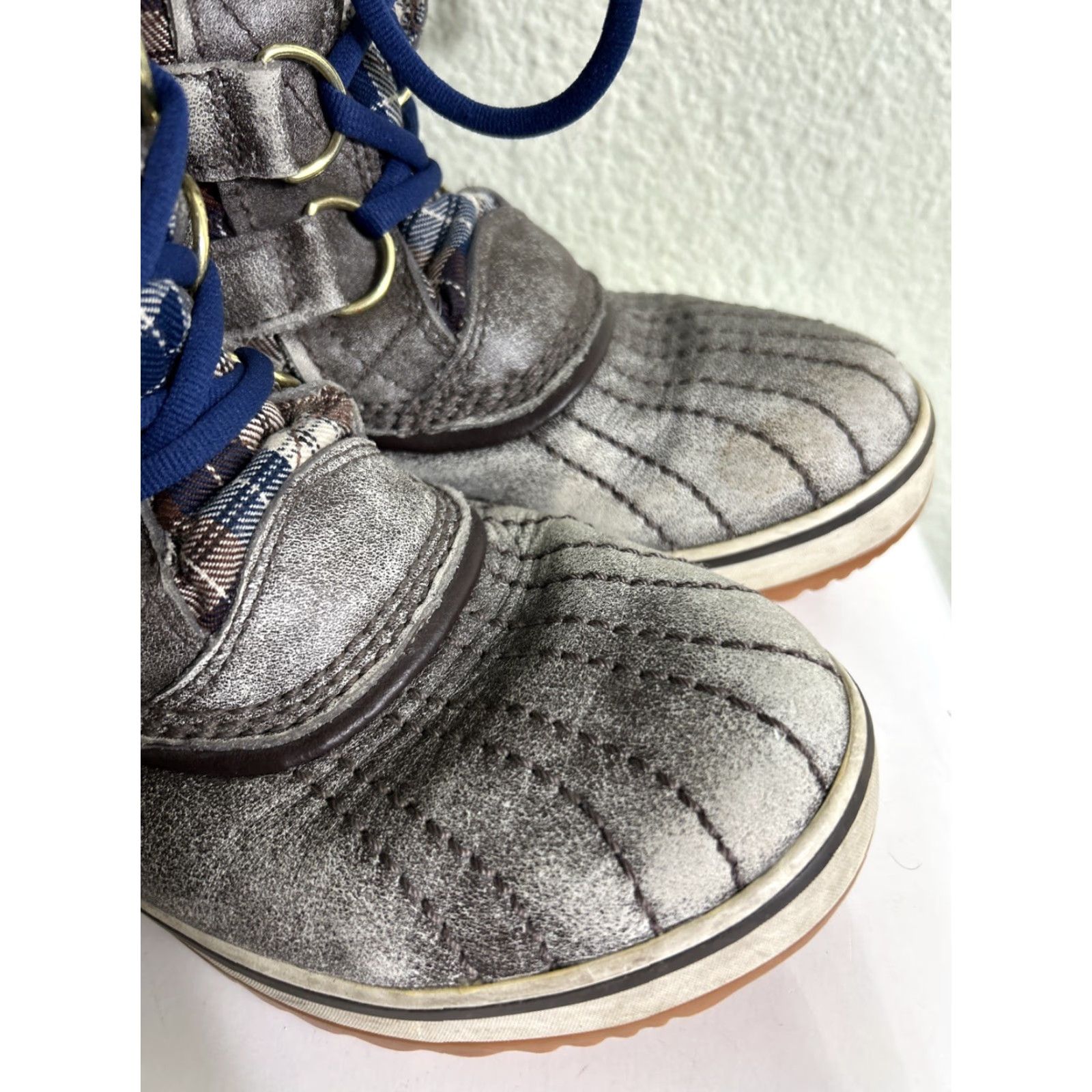 SOREL Sorel Tofino Boot Women Brown Gray Blue Waterproof Insulated Winter Sz 7 Size US 7 / IT 37 - 7 Thumbnail