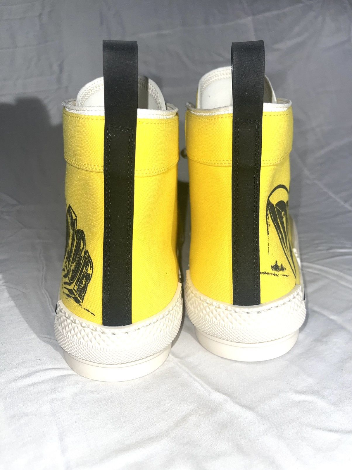 Dior Dior B23 High Top Yellow Astero-Dior Size US 12 / EU 45 - 6 Thumbnail