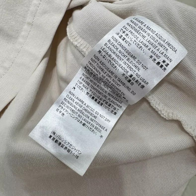 Balenciaga Balenciaga Logo Short Sleeve Size US L / EU 52-54 / 3 - 6 Thumbnail