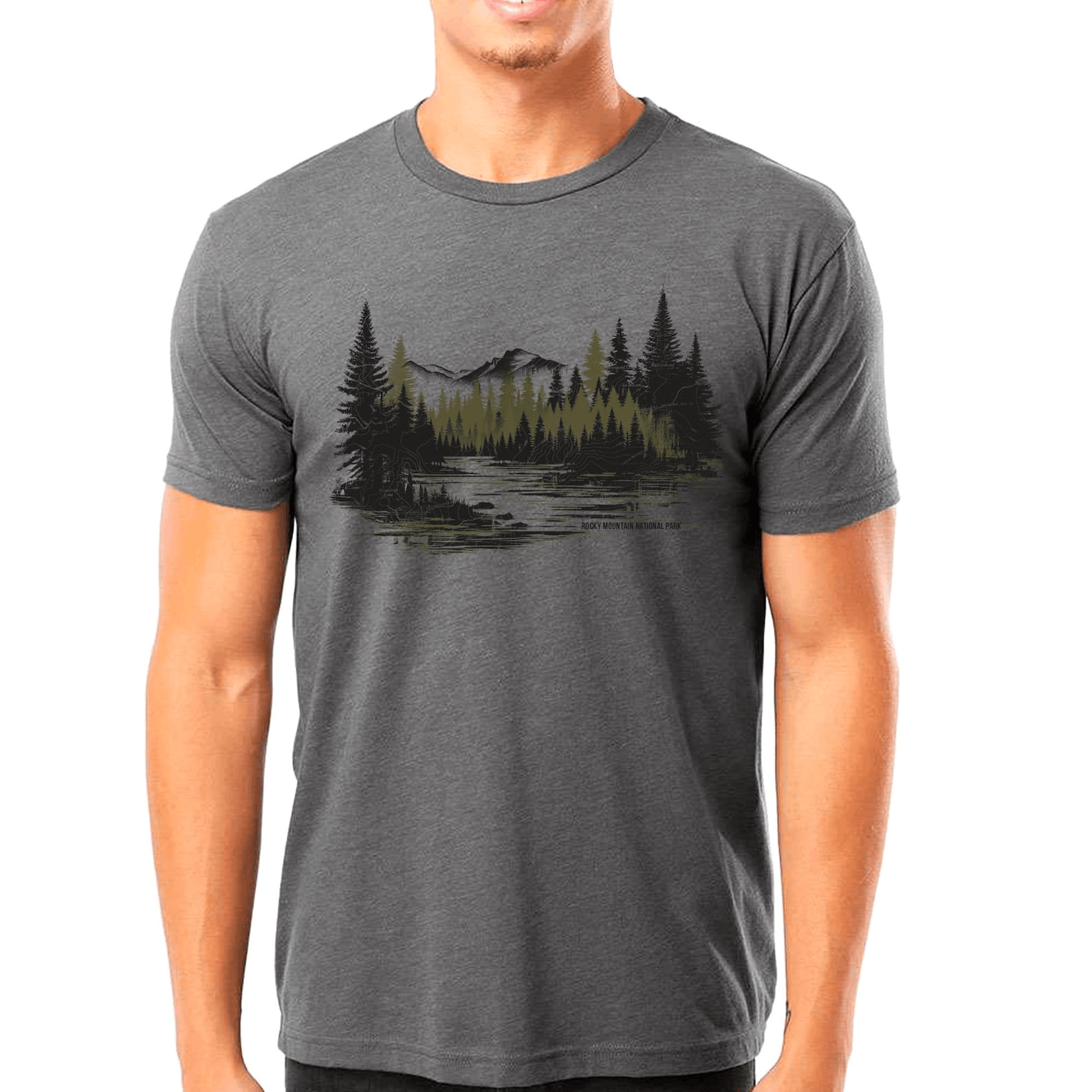 Designer × Vintage Rocky Mountain National Park Graphic Tee Size US L / EU 52-54 / 3 - 1 Thumbnail