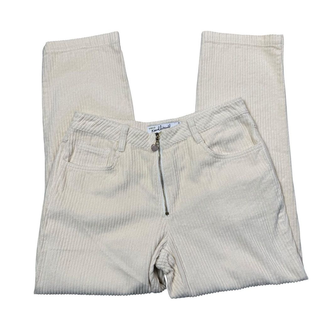 Rachel Antonoff NWT New $212 Free People Rachel Antonoff Evelyn Corduroy Iv Size 27" / US 4 / IT 40 - 4 Thumbnail