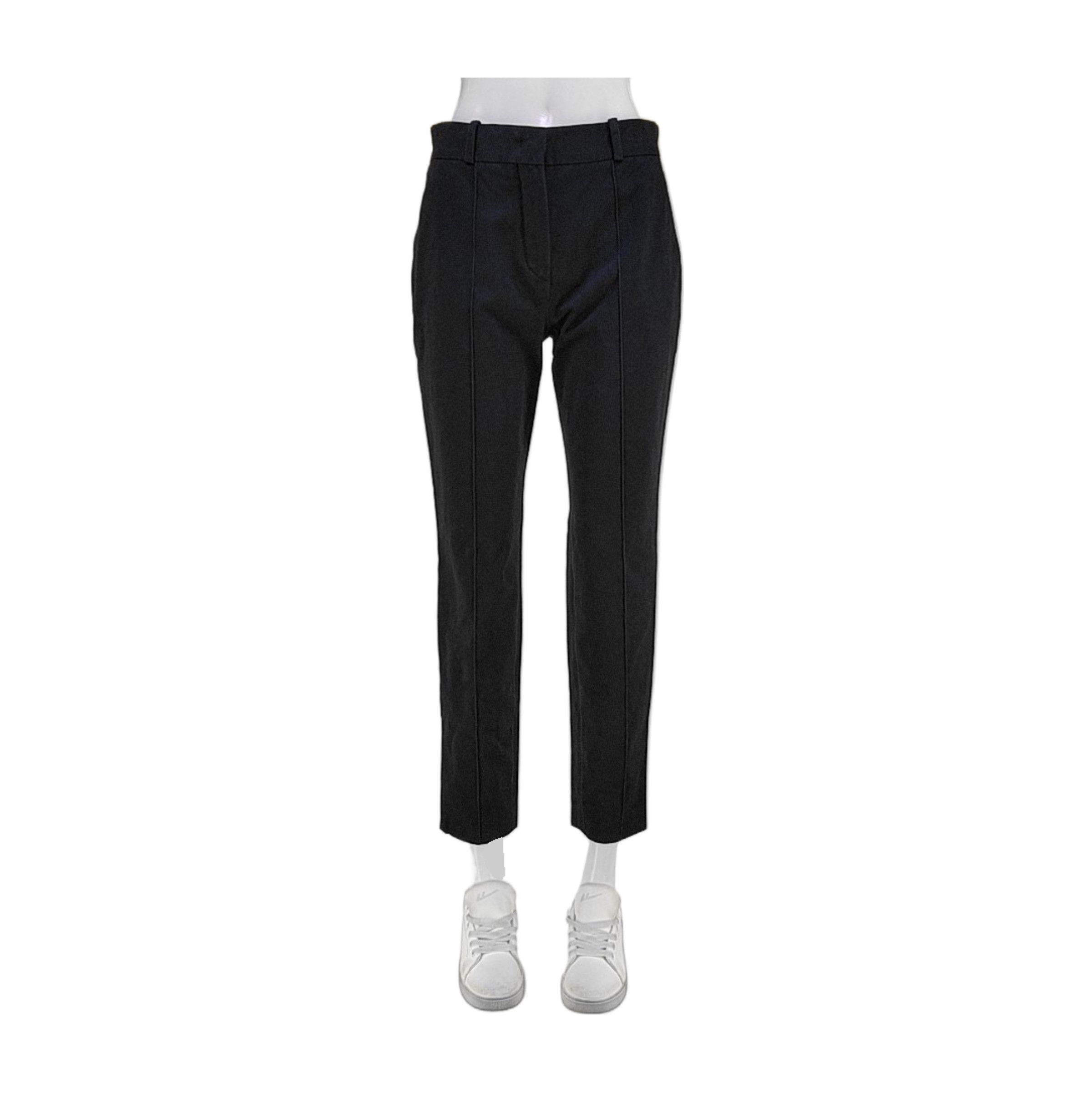 Loro Piana Loro Piana Black Cotton Blend Pants Size 38 Size 26" / US 2 / IT 38 - 1 Thumbnail