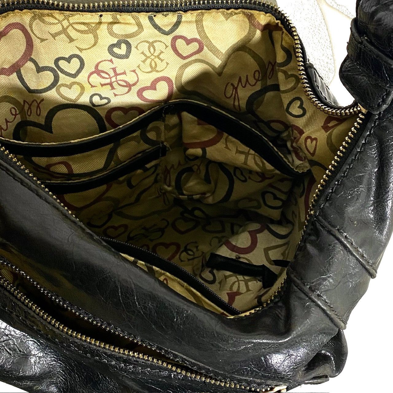 Guess Sac A Main Cuir Cyber Glam y2k Vintage 2000’s Guess Size ONE SIZE - 7 Thumbnail