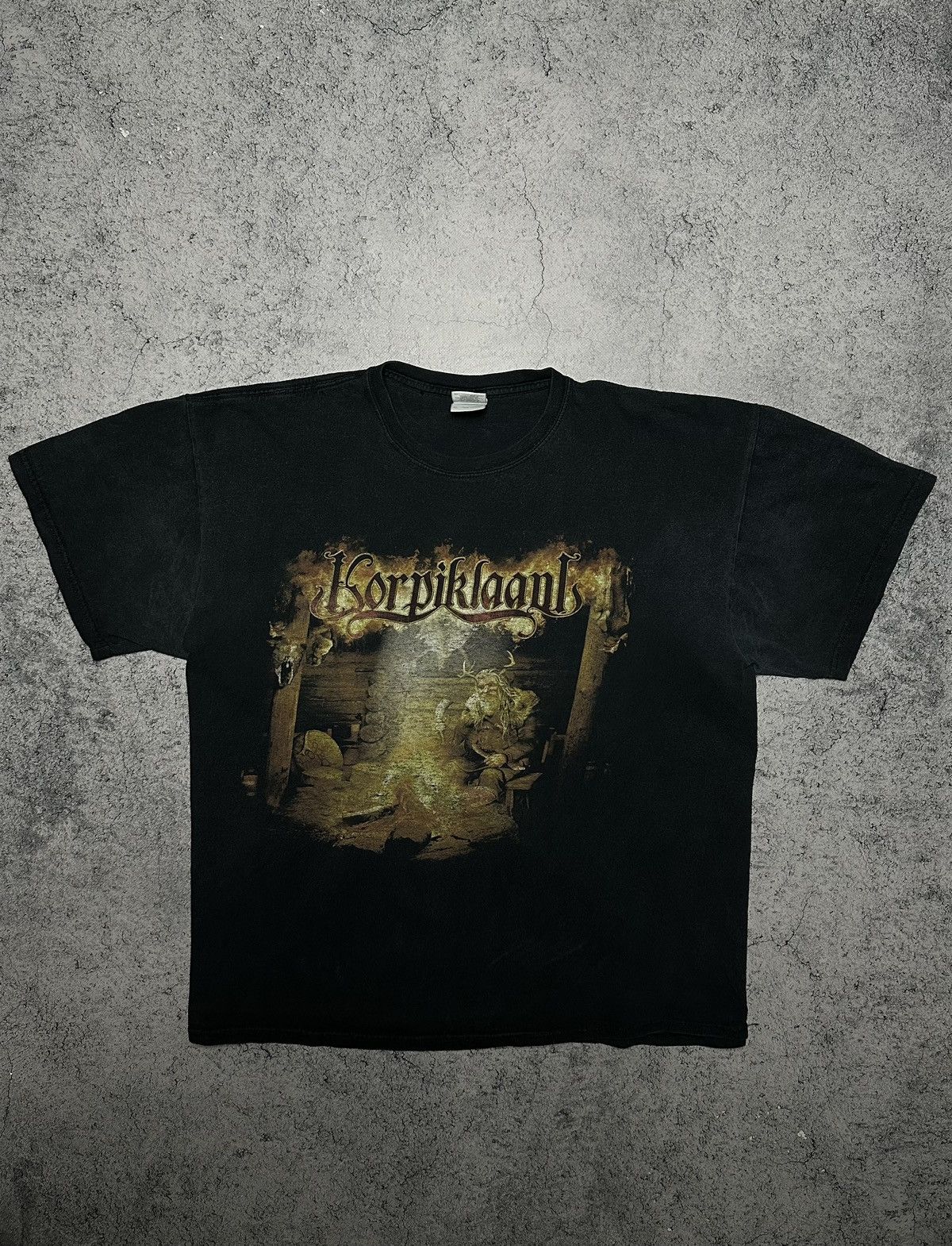 Band Tees Vintage Korpiklaadi Karkelo 2009 Finnish Metal Band Tee Size US XL / EU 56 / 4 - 1 Thumbnail