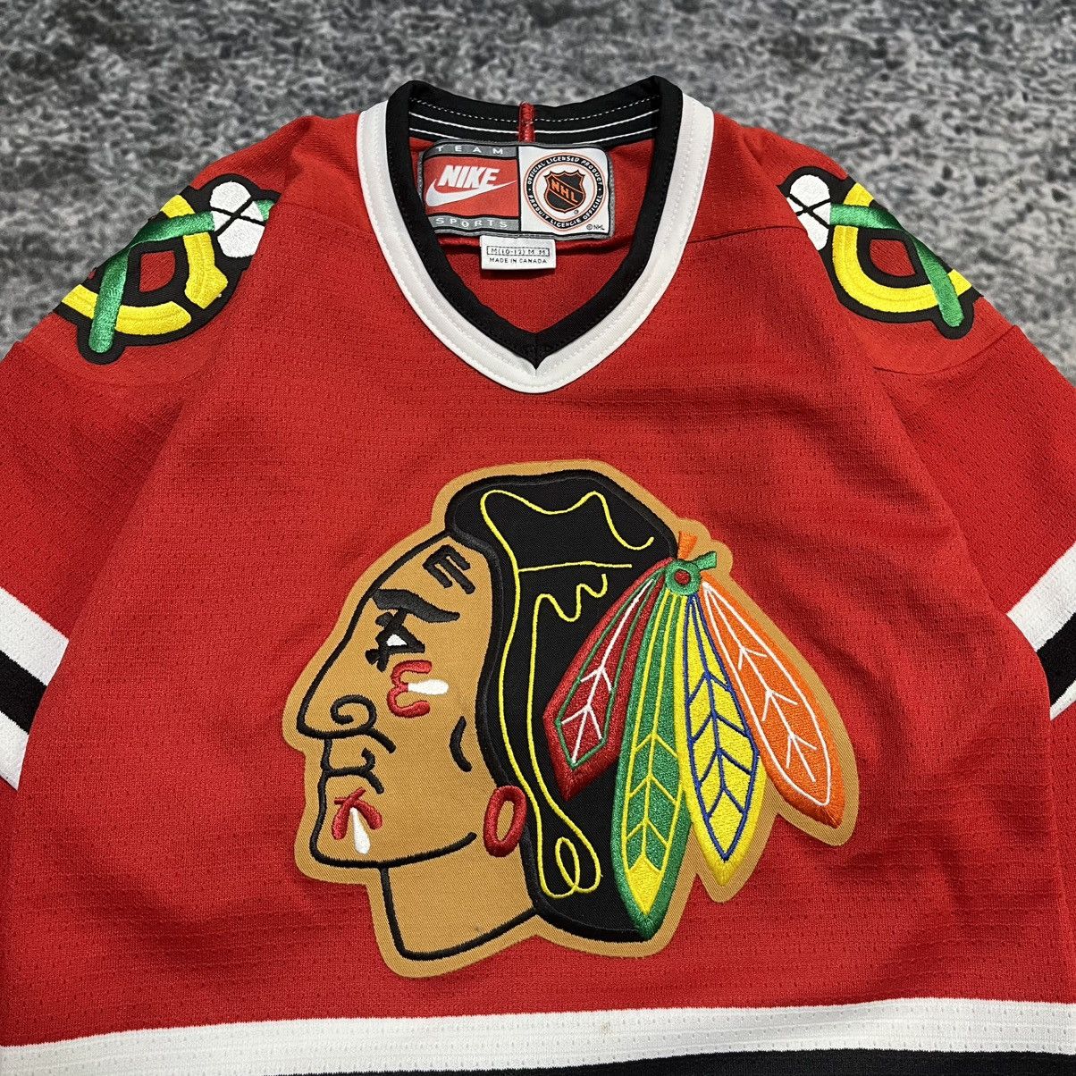 Nike Vintage 90s Nike Chicago Blackhawks Hockey Jersey Size US XS / EU 42 / 0 - 6 Thumbnail