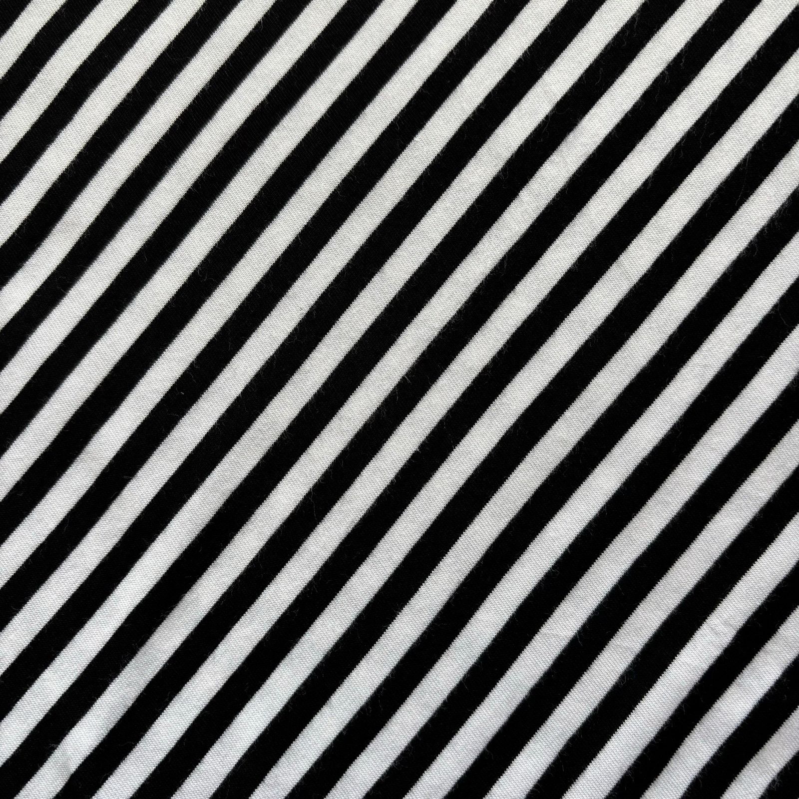 Michael Kors MICHAEL Michael Kors Black White Striped Long Sleeve Top XL Size XL / US 12-14 / IT 48-50 - 5 Thumbnail