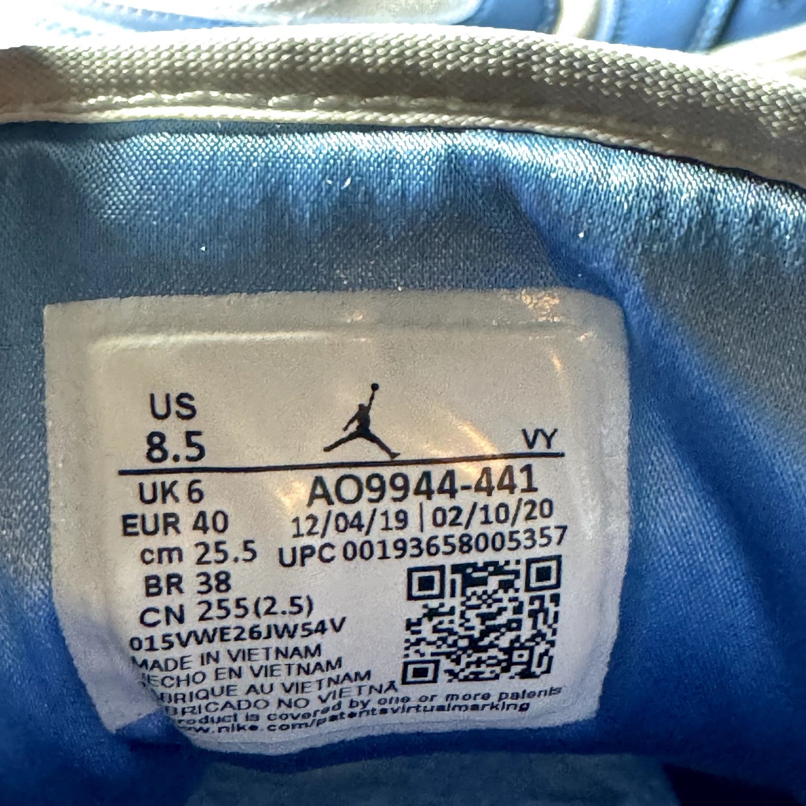 Jordan Brand × Nike Size 8.5 - Wmns Nike Air Jordan 1 Low UNC Women's Shoes Size US 8.5 / IT 38.5 - 8 Thumbnail