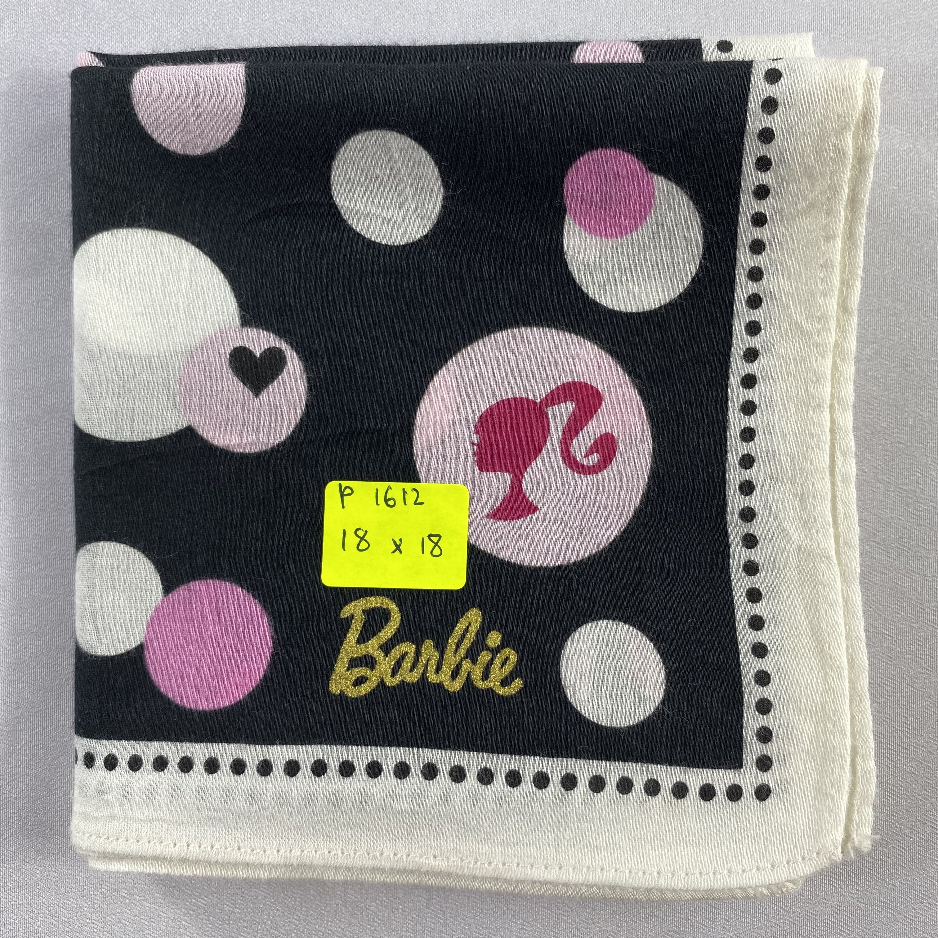 Vintage Vintage Barbie Bandana/ Handkerchief / Neckerchief-P1612 Size ONE SIZE - 5 Thumbnail