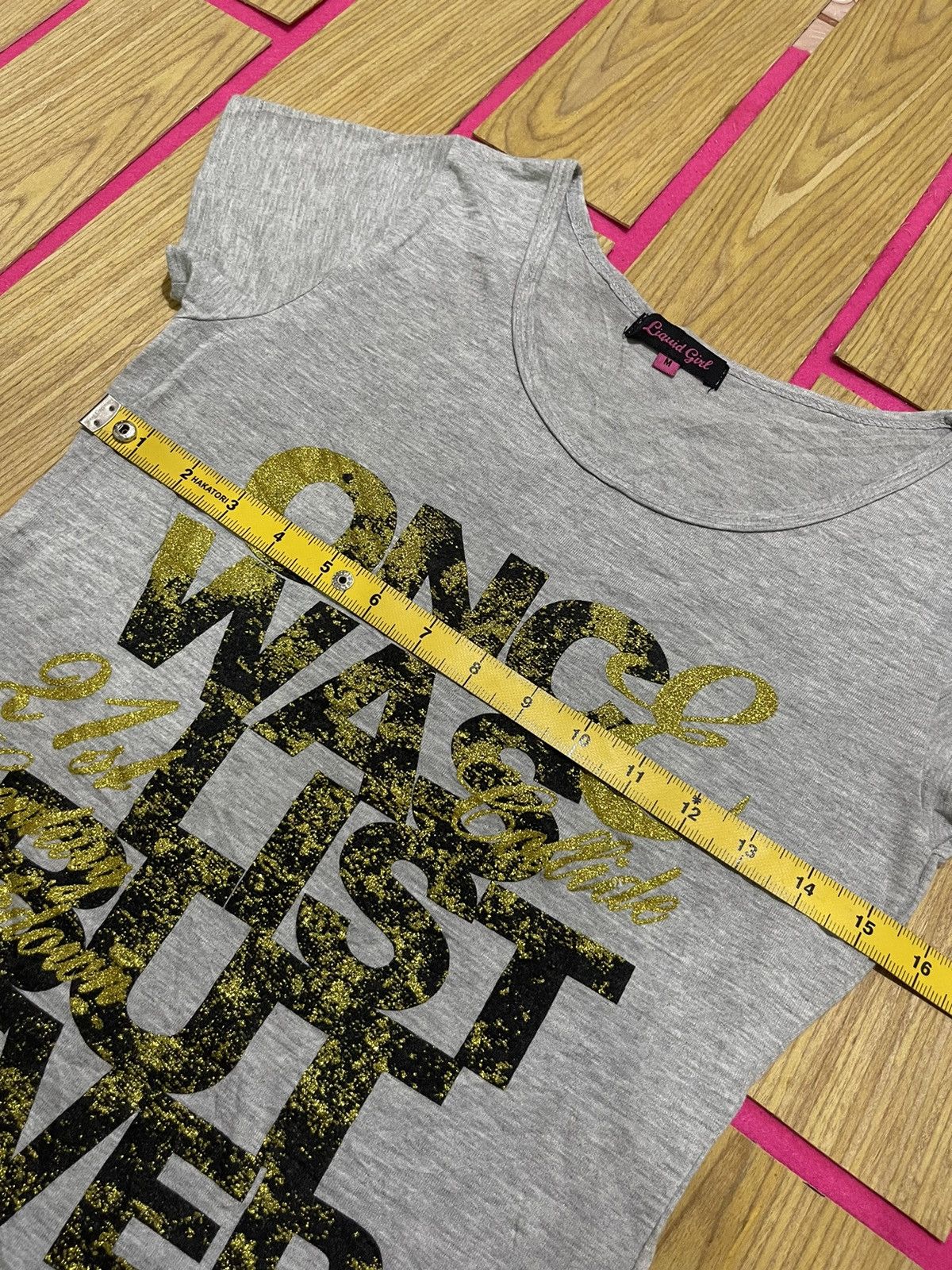 If Six Was Nine Y2K LIQWIT GIRL short sleeve tshirt Size M / US 6-8 / IT 42-44 - 8 Thumbnail