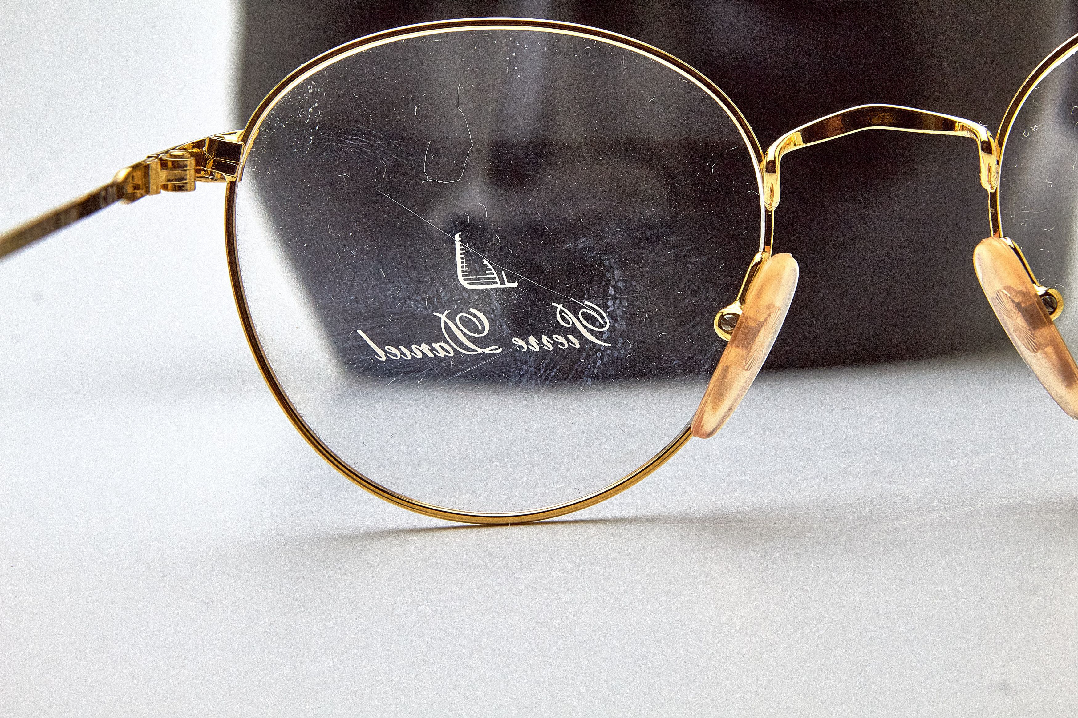 Vintage Old Money Pierre Daniel Pantos Gold Tortoise Round-Lux Specs Size ONE SIZE - 9 Thumbnail