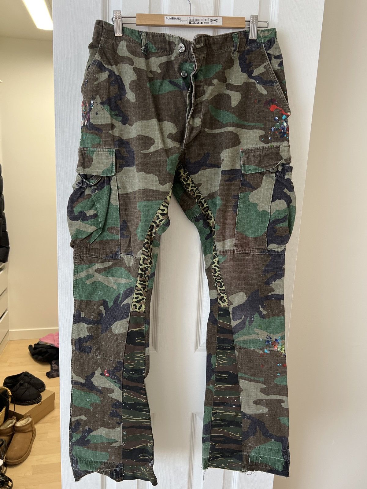 Gallery Dept. Gallery dept camo flare cargo pants size 32 Size US 32 / EU 48 - 1 Thumbnail