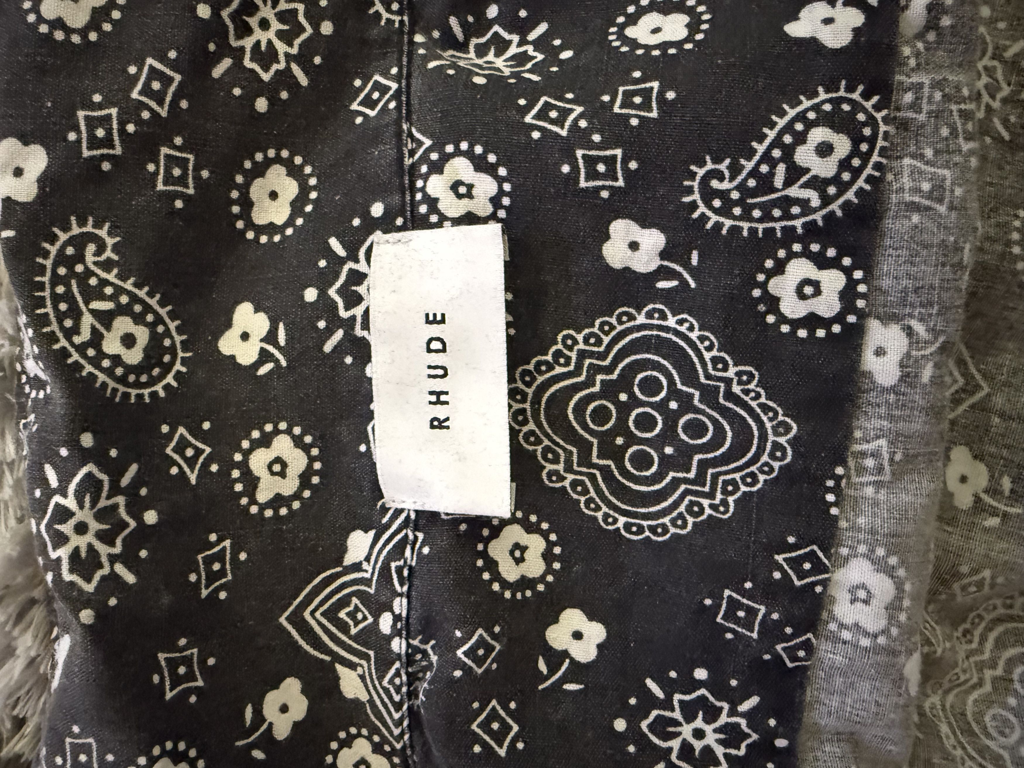 Rhude RHUDE BANDANA BUTTON UP Size US L / EU 52-54 / 3 - 4 Thumbnail