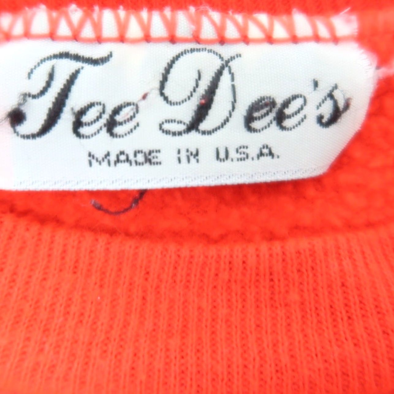 Vintage VINTAGE Tee Dee's red Christmas tree teddy bear graphic Sweatshirt Shirt Womens S Long Sleeve Pullover Cotton Polyester Holiday 80s 90s Christmas Size S / US 4 / IT 40 - 4 Thumbnail
