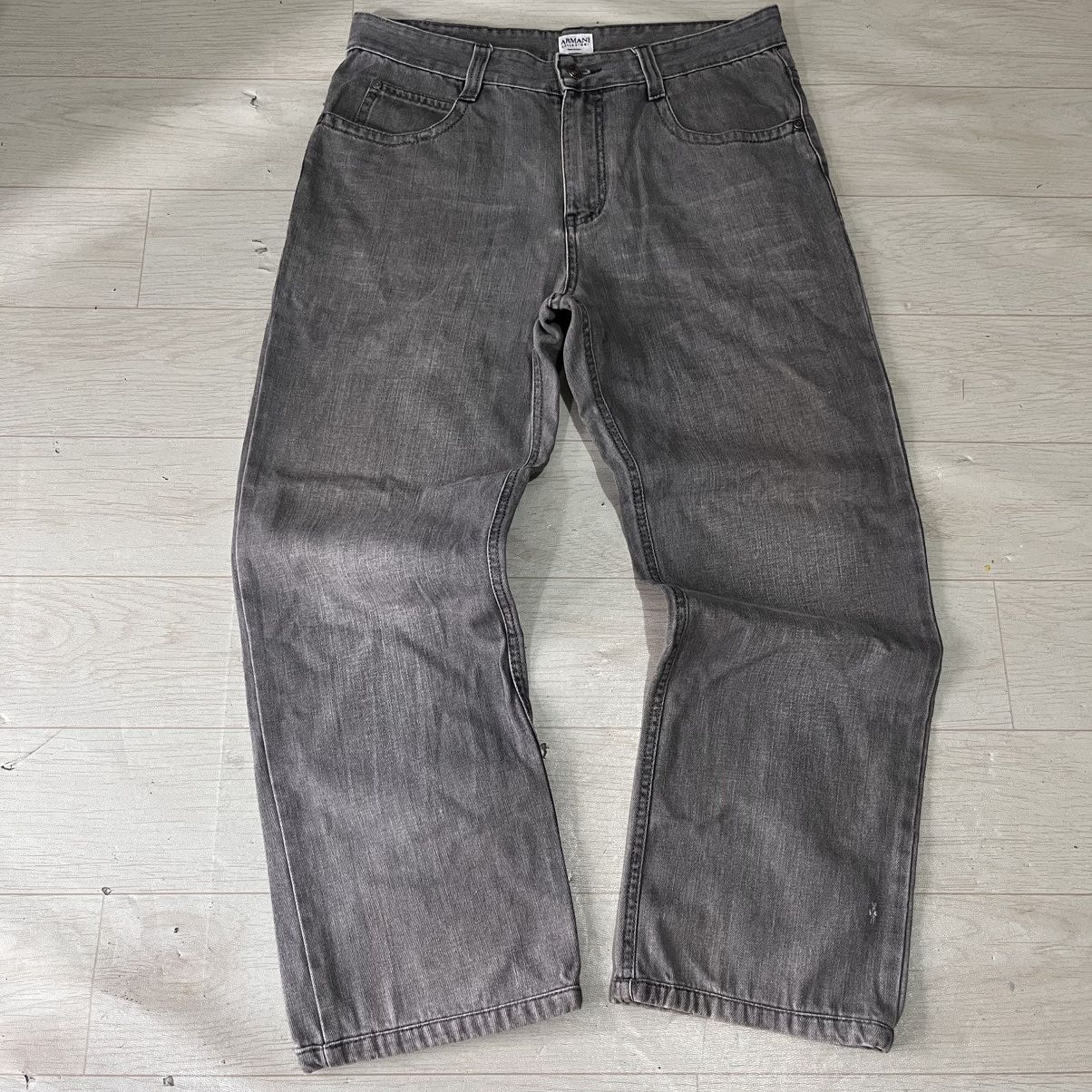 Armani Vintage Armani Jeans embroidery logo Size US 32 / EU 48 - 2 Thumbnail