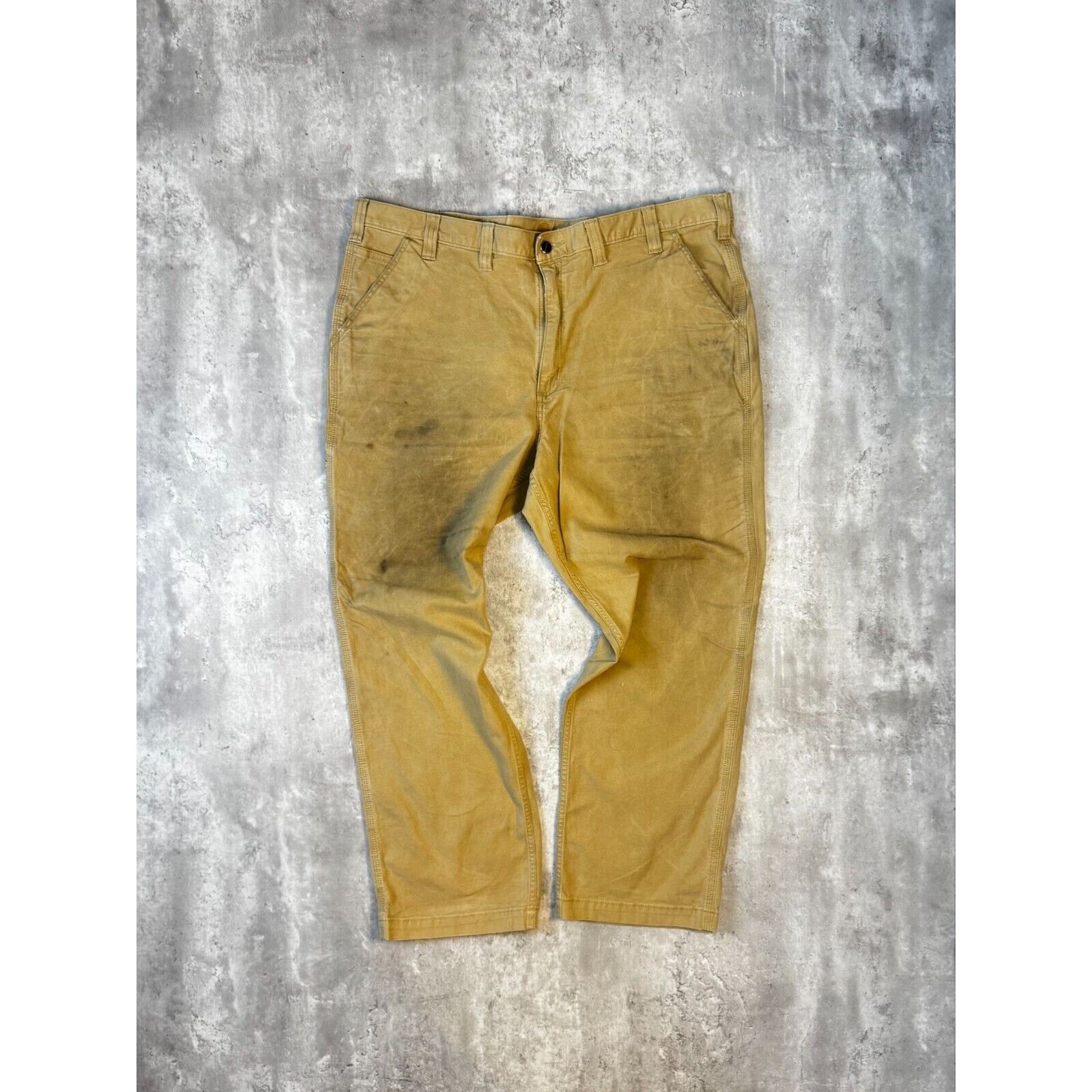 Carhartt Carhartt Relaxed Fit Canvas Workwear Five Pocket Pants Sz 43 Size US 43 - 1 Thumbnail