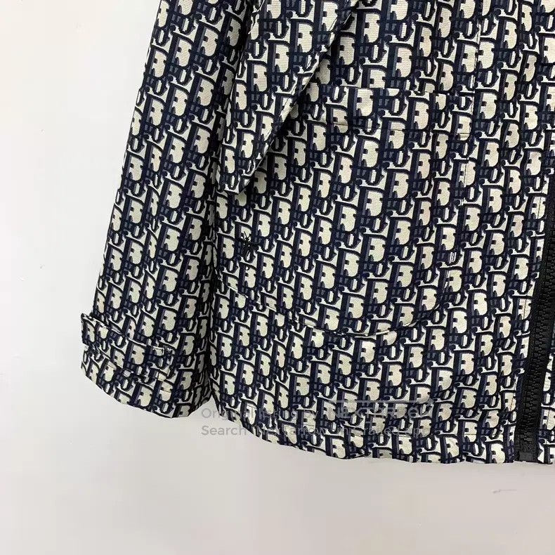 Dior Dior 23 styles of Oblique dark blue logo old flower full p Size XS / US 0-2 / IT 36-38 - 4 Thumbnail