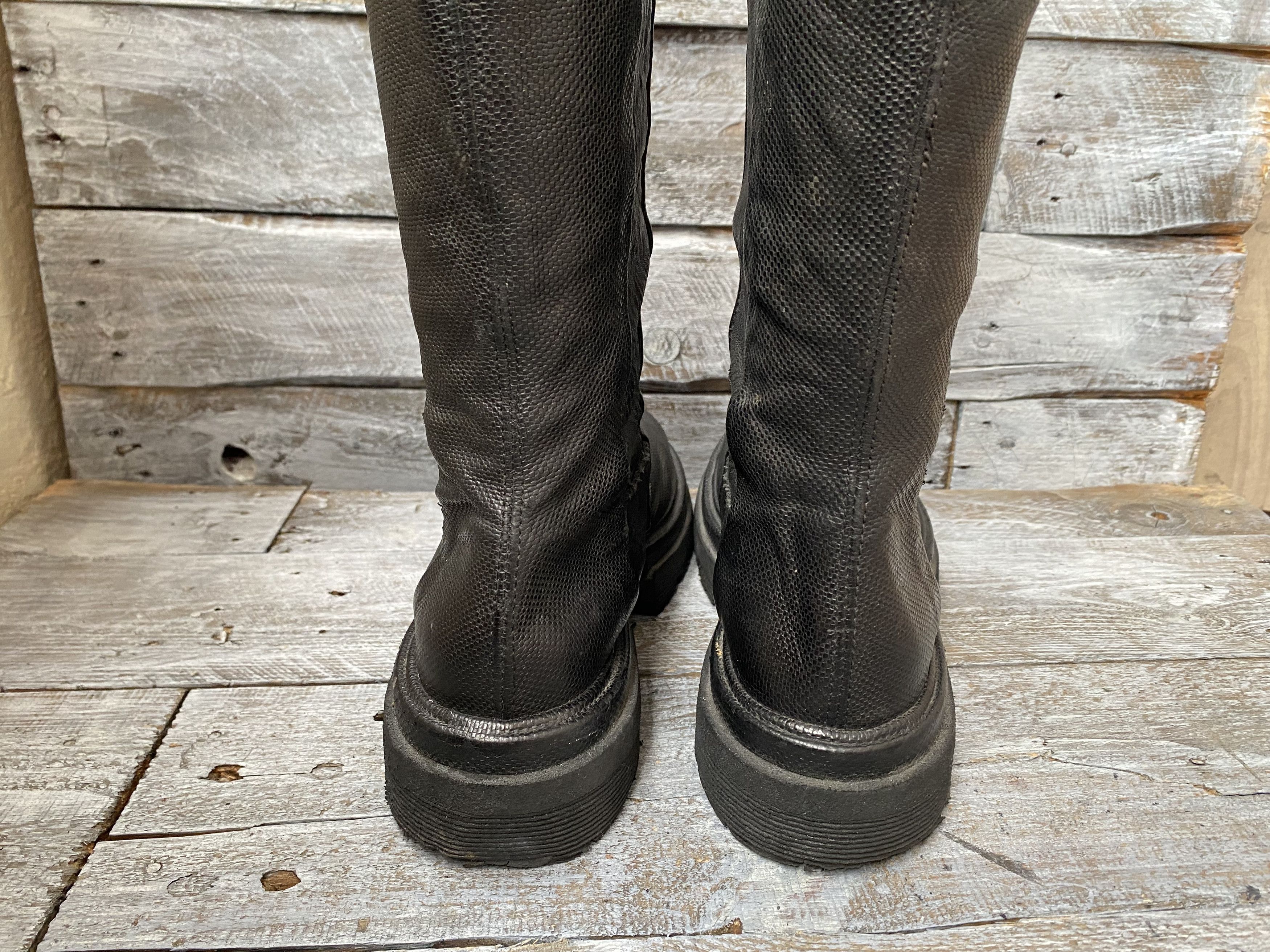 A.S.98 As 98 grunge long riding boots sz 39 Size US 9 / IT 39 - 6 Thumbnail