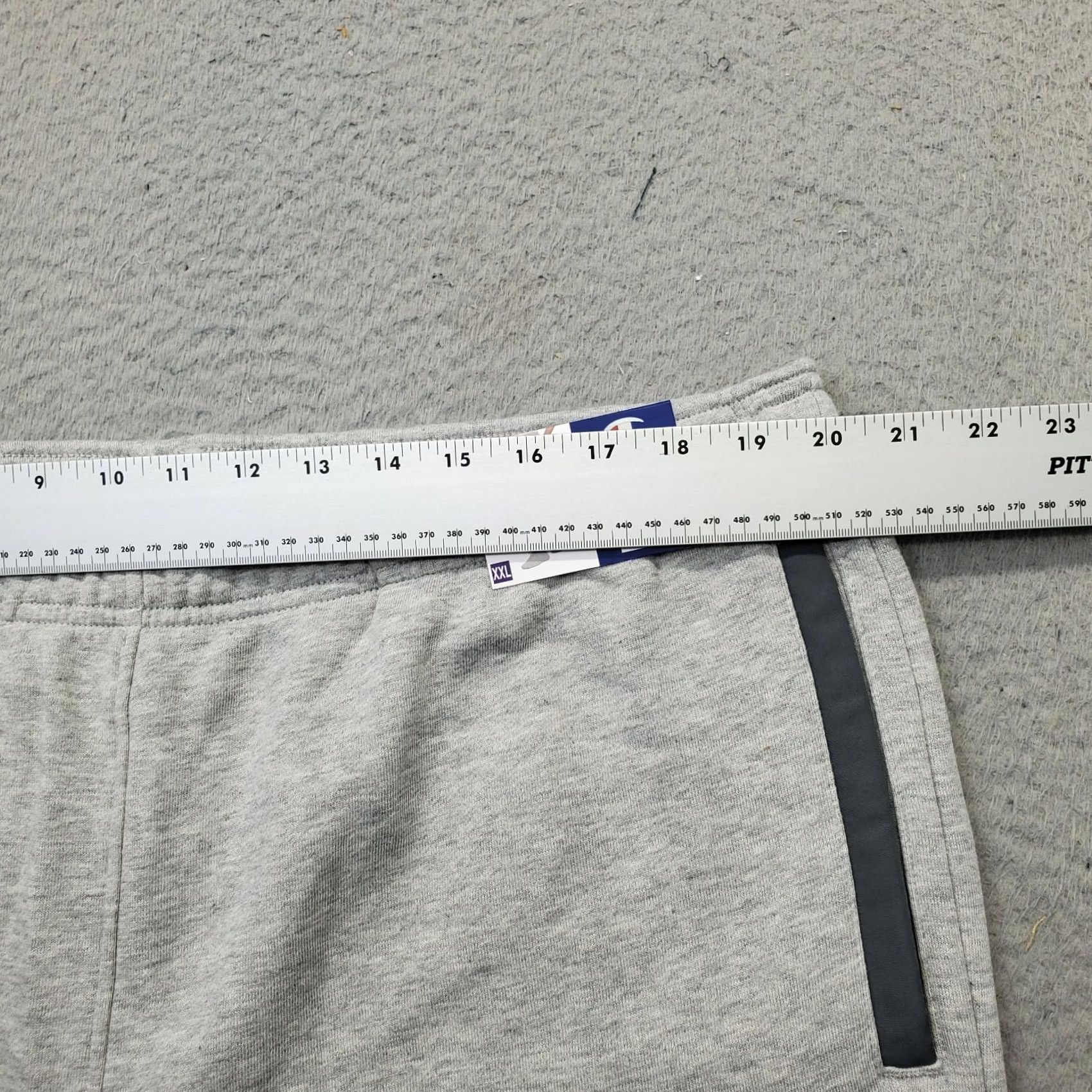 Champion Champion Jogger Pants Mens XXL Gray Fleece Lined Gym Tapered Leg Elastic Waist Size US 39 - 6 Thumbnail