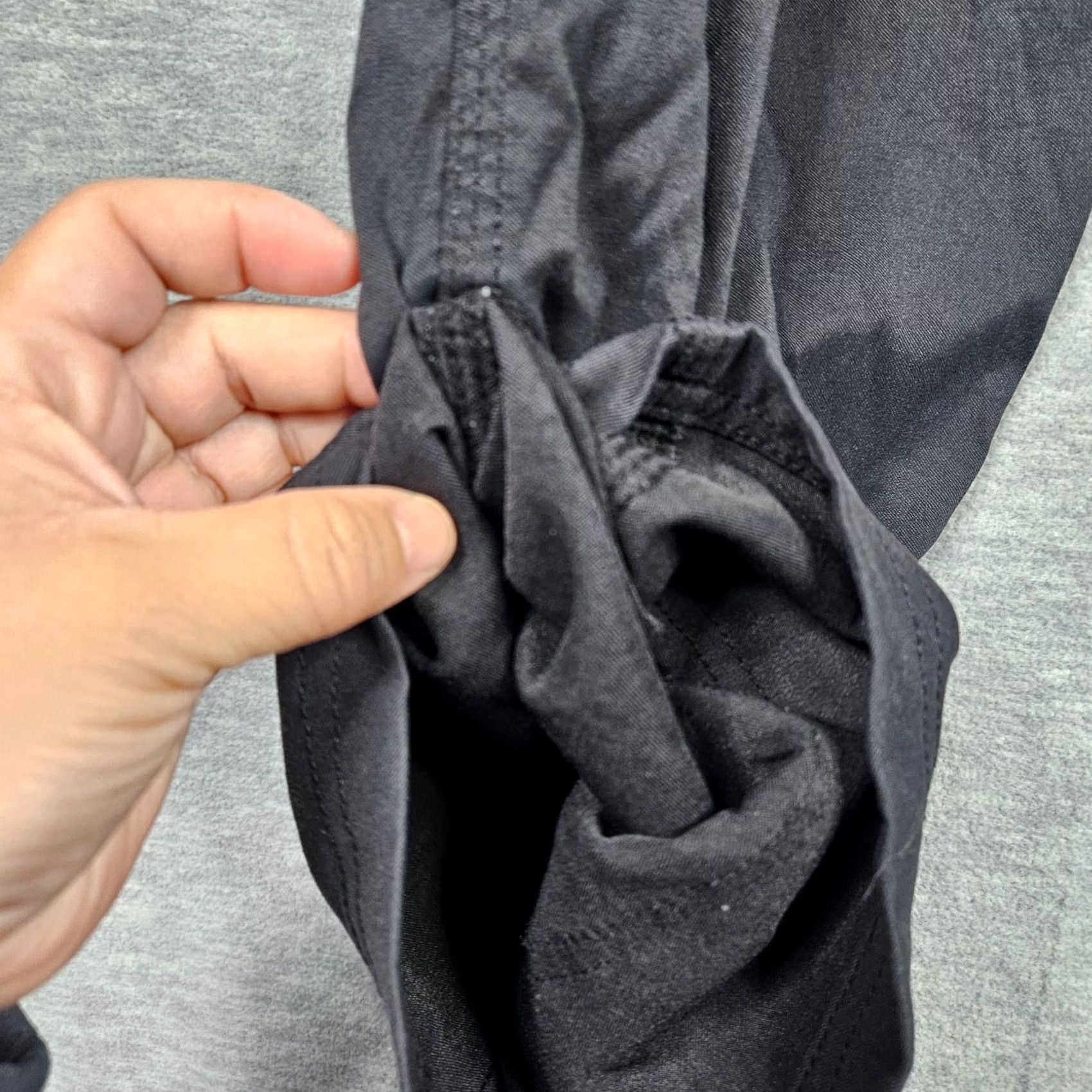 Prana Prana Men's Black Outdoor Belted Pocket Rolling Up Leg Pants 34W 29L Size 34 Regular Cotton Blend Belted Pants Black Mens Regular 34W-29L Size US 34 / EU 50 - 4 Thumbnail