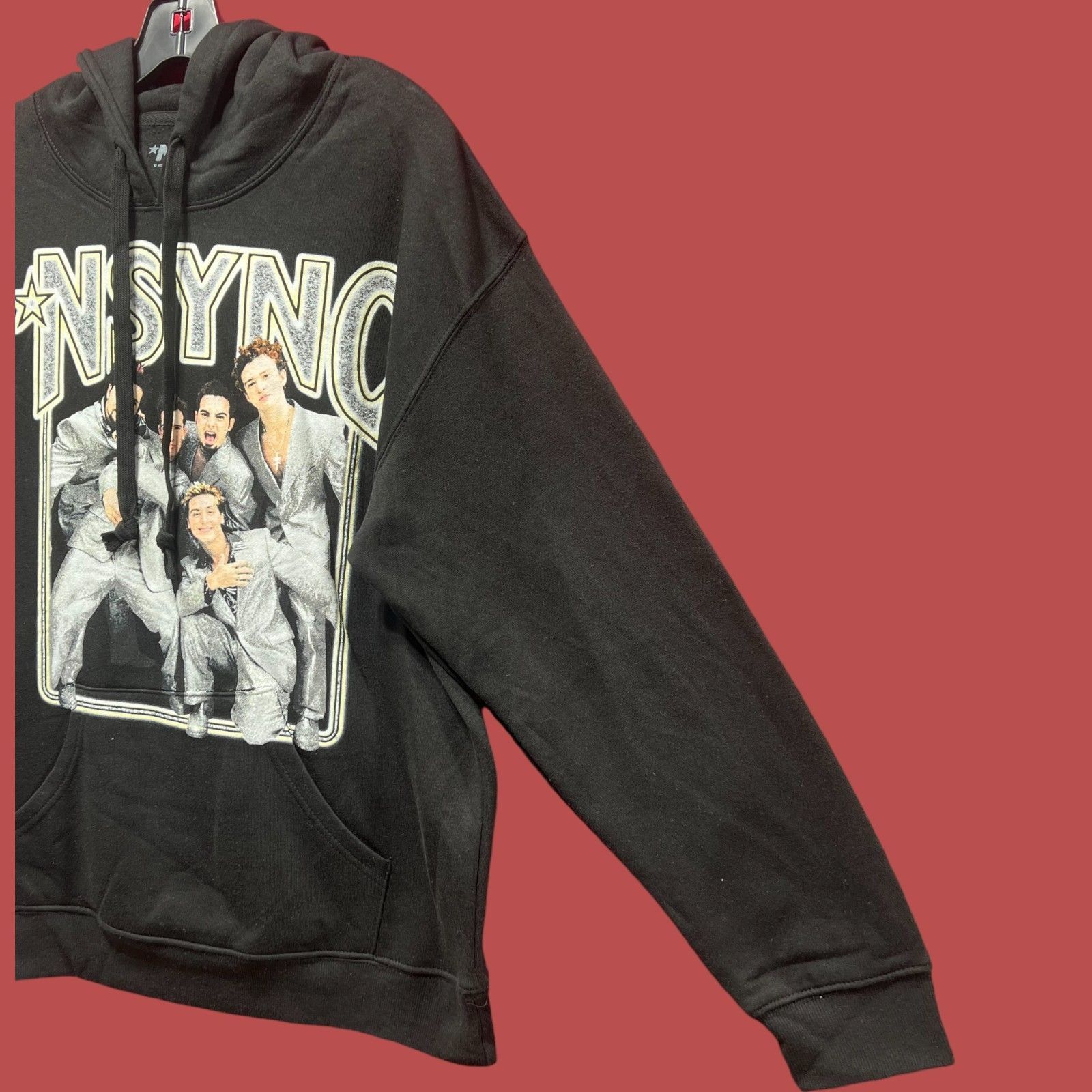 Other NSYNC - Men's Long Sleeve Hooded Sweatshirt - Black - Medium Size US M / EU 48-50 / 2 - 13 Thumbnail