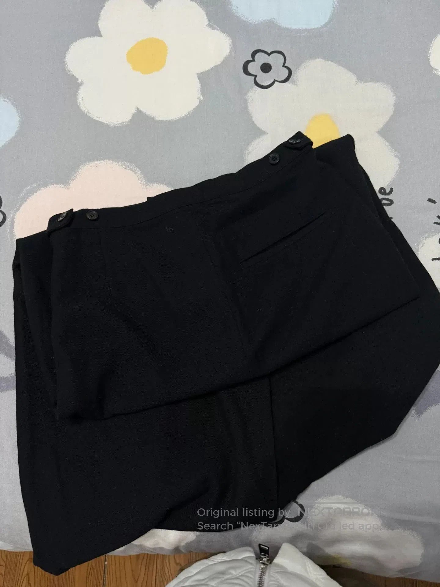 Yohji Yamamoto Yohji Yamamoto Wool Midi Skirt. Size 28" / US 6 / IT 42 - 6 Thumbnail