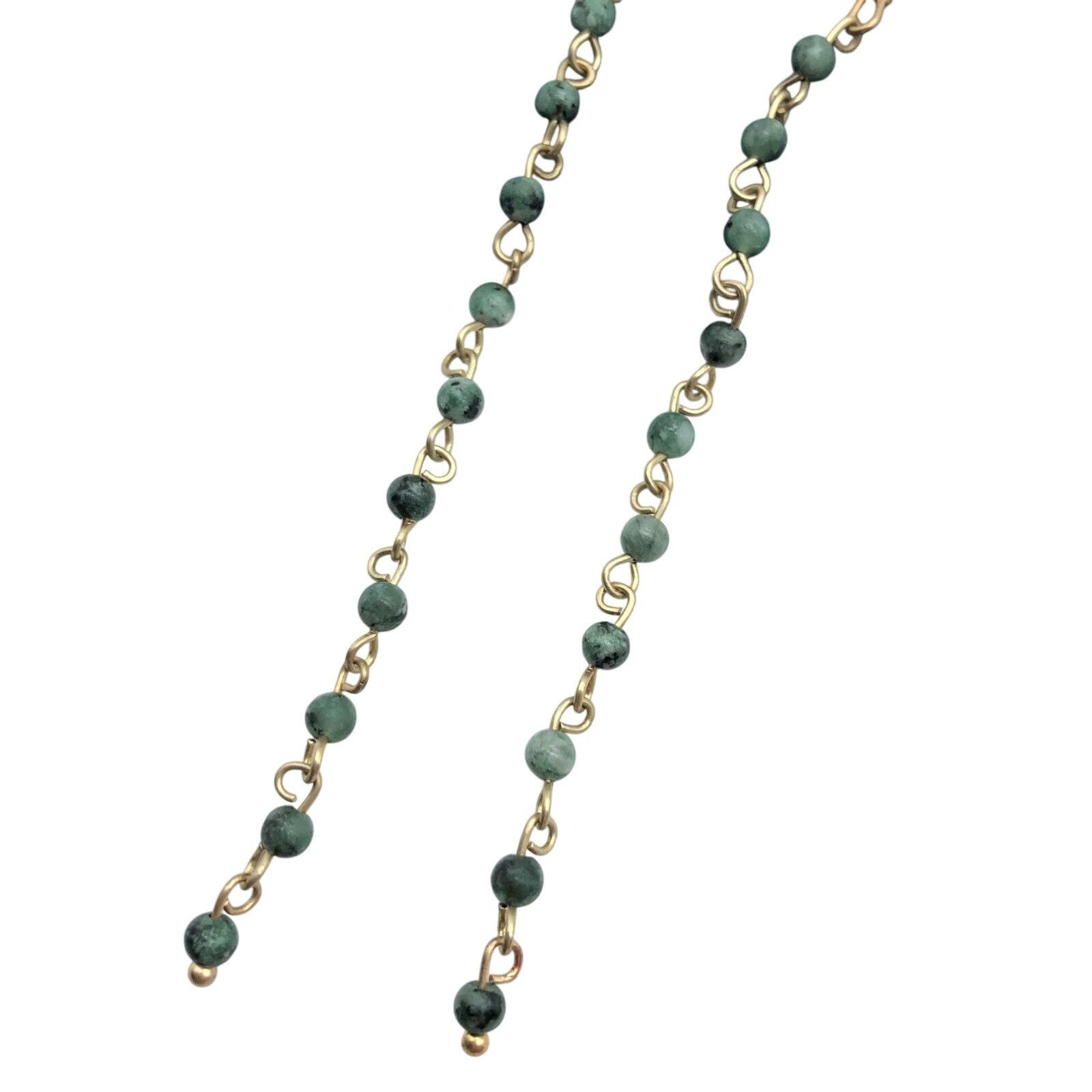 Other Universal Thread Earrings Dangle Beaded Semi-Precious Green Size ONE SIZE - 2 Thumbnail