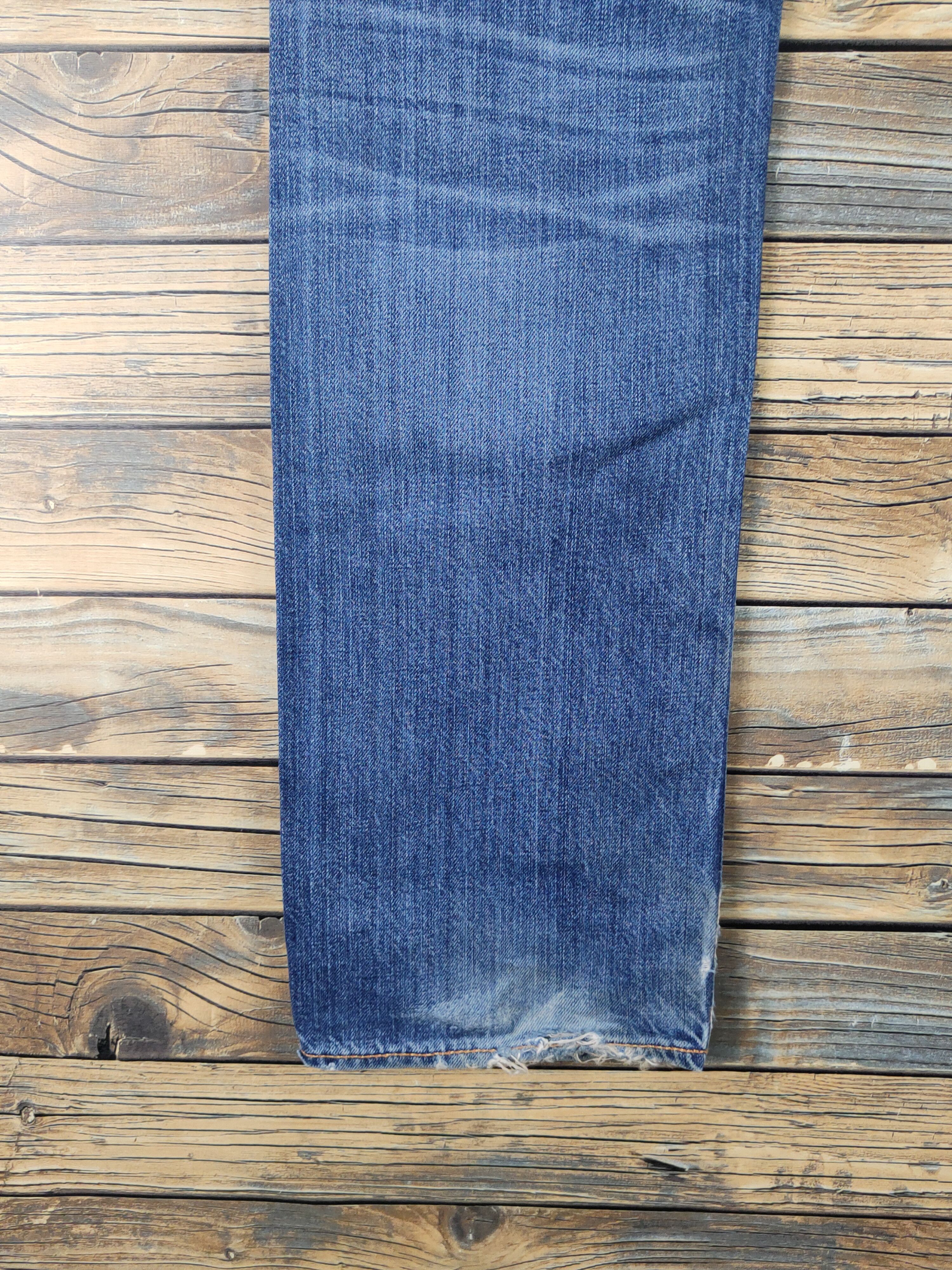 Levi's Levi's Blue Distressed Ripped Jeans #W1691 Size US 30 / EU 46 - 9 Thumbnail