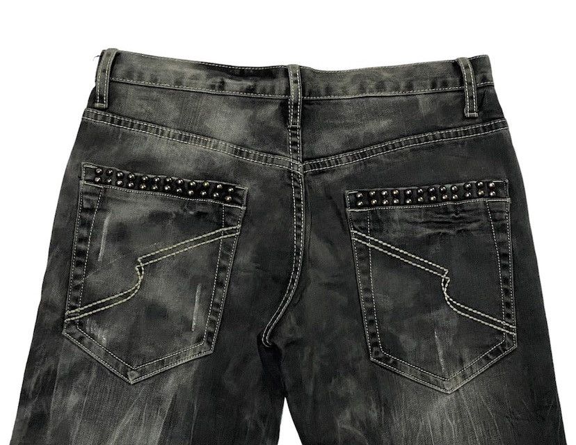 If Six Was Nine × Japanese Brand Semanticdesign Flare Smoke Wash Denim Pants Size US 30 / EU 46 - 24 Thumbnail