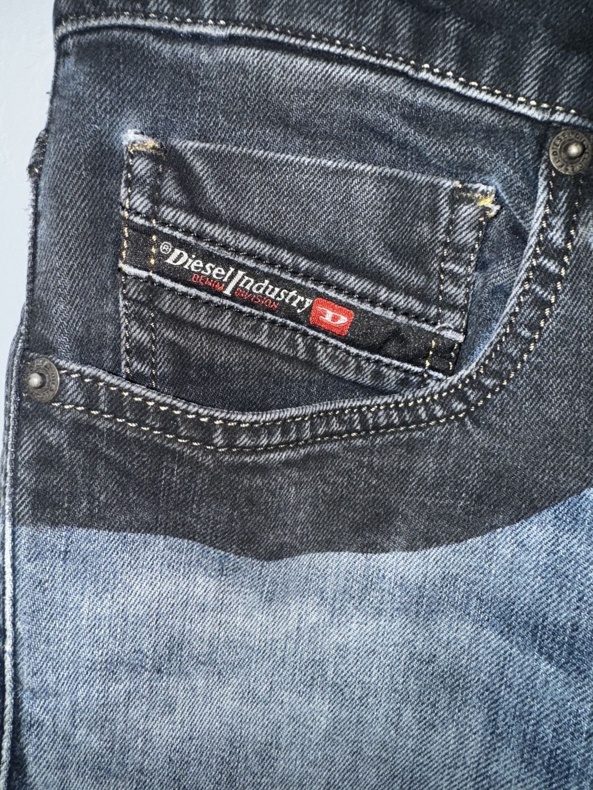 Diesel DIESEL 2 TONE TAPERED FIT D-STRUKT-SP3 JEANS L32 Size US 30 / EU 46 - 3 Thumbnail