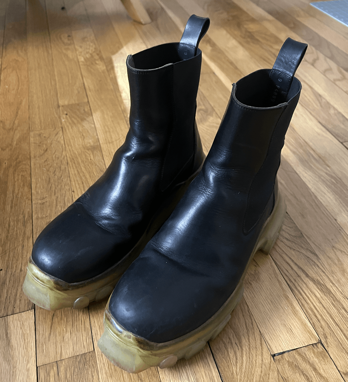 Rick Owens Tractor Bozo Beetle Boots | Grailed