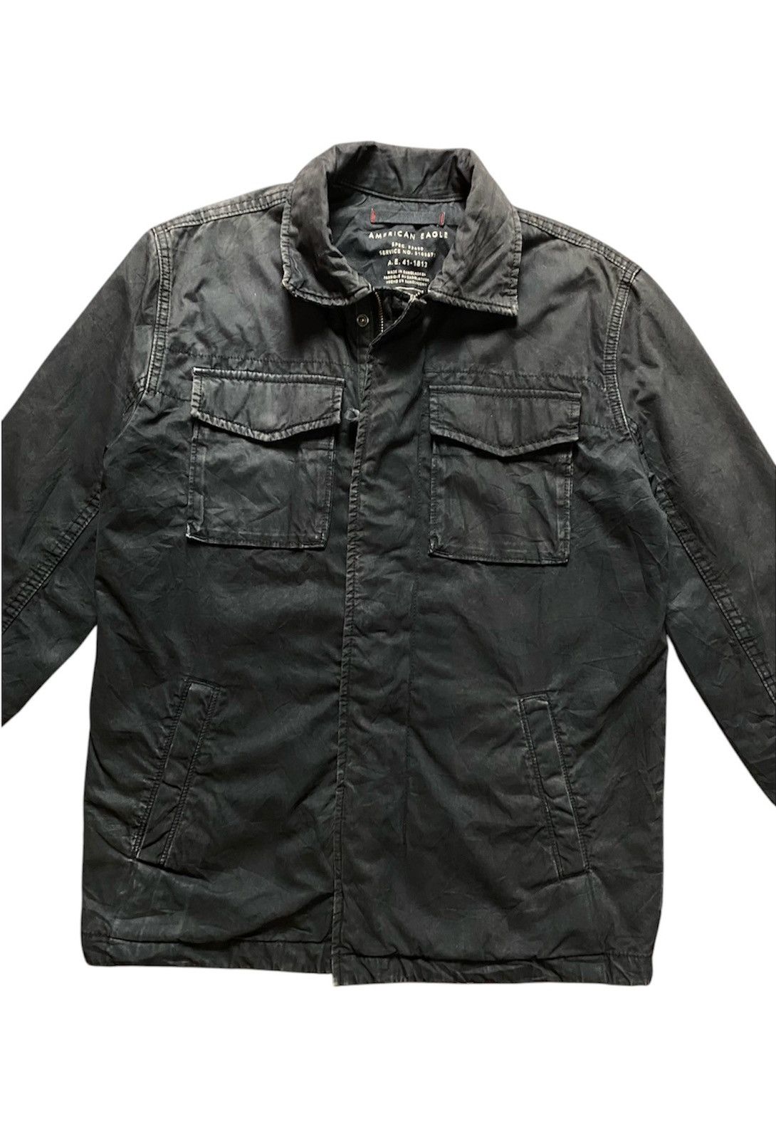 American Eagle Outfitters American Eagle Tartan Military Style Jacket Size US XS / EU 42 / 0 - 7 Thumbnail