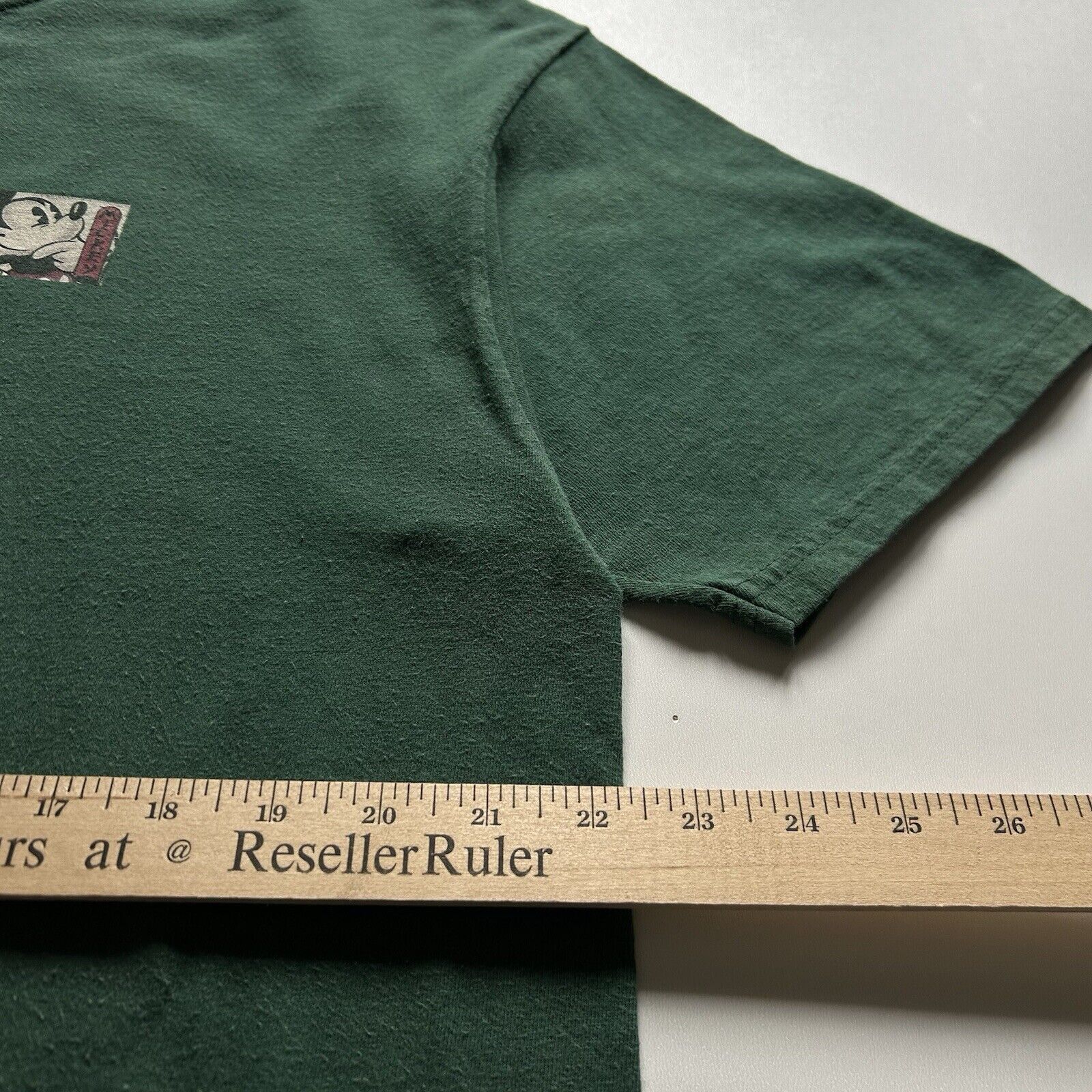 Disney Vintage 90s Mickey Mouse Japan Disney T Shirt XL Green Rare Size US XL / EU 56 / 4 - 6 Thumbnail