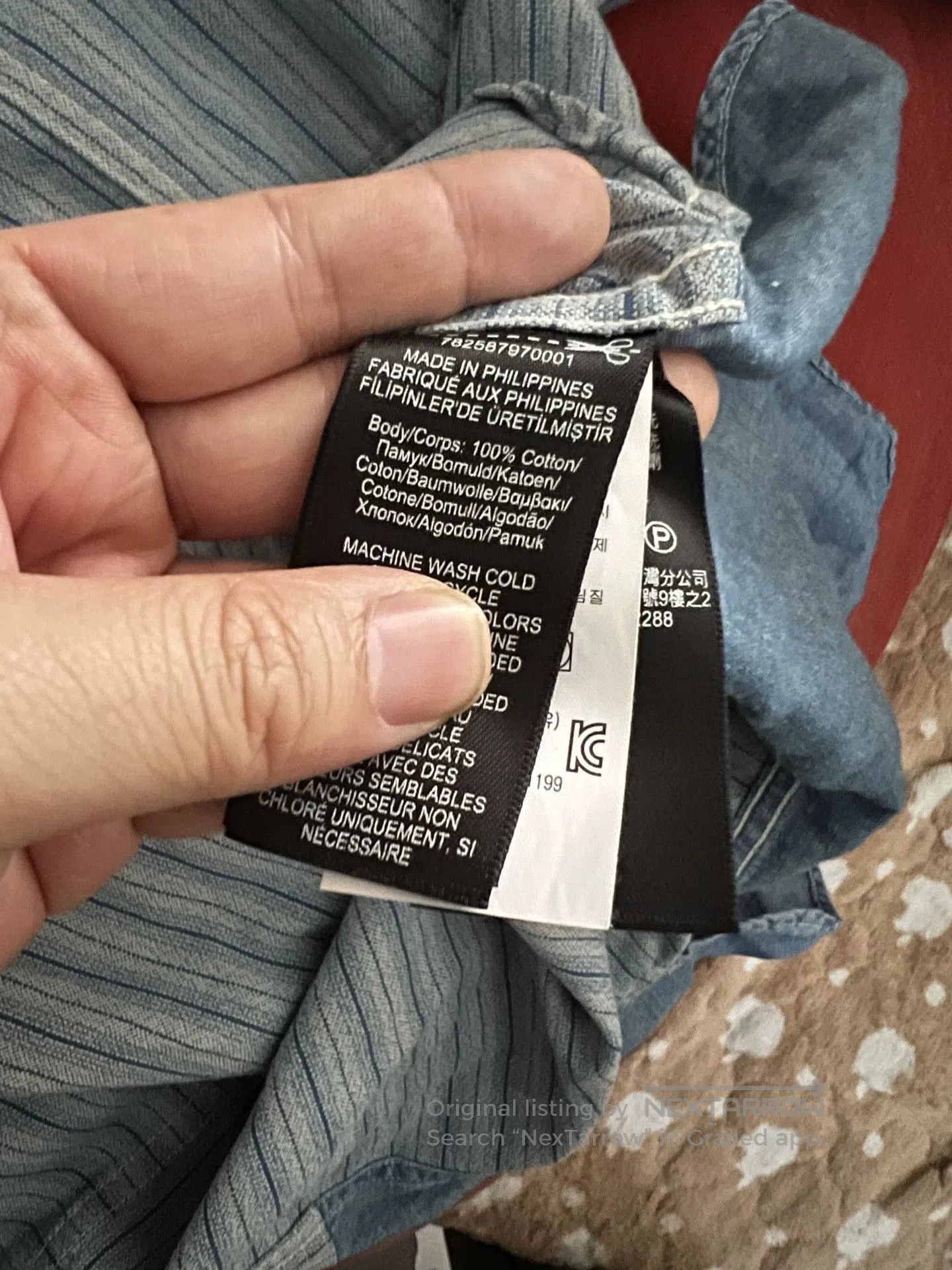 RRL Ralph Lauren RRL Normandy Shirt Ralph Lauren 2017. Size US M / EU 48-50 / 2 - 7 Thumbnail